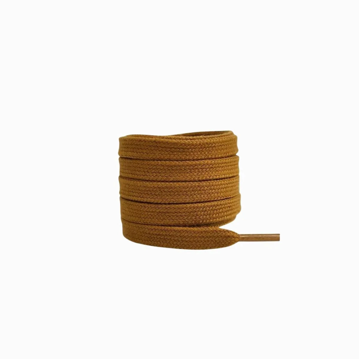 Brown flat replacement laces for New Balance 9060 shoes and sneakers by Kicks Shoelaces