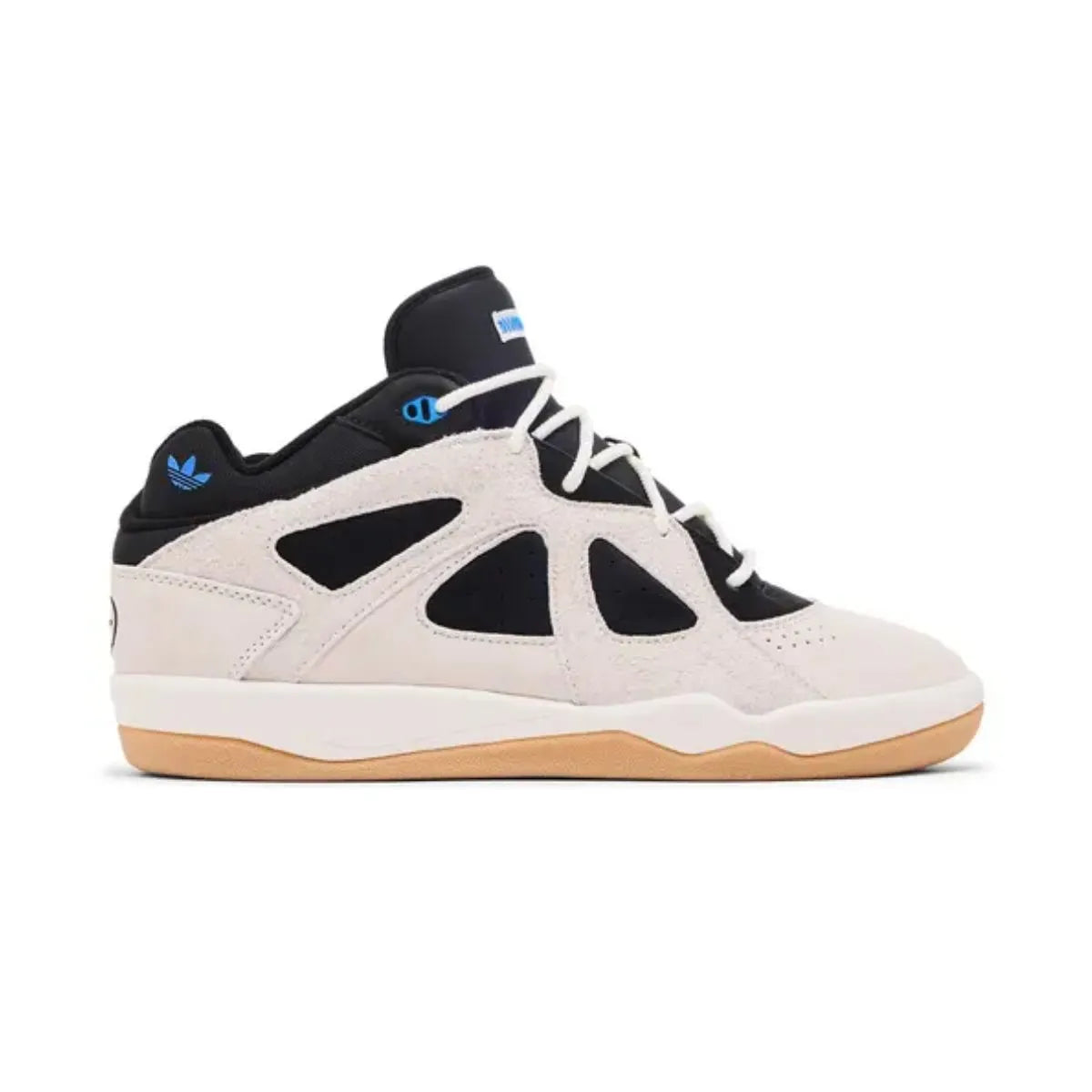 adidas BADBO 1.0 with replacement spiral rope laces by Kicks Shoelaces