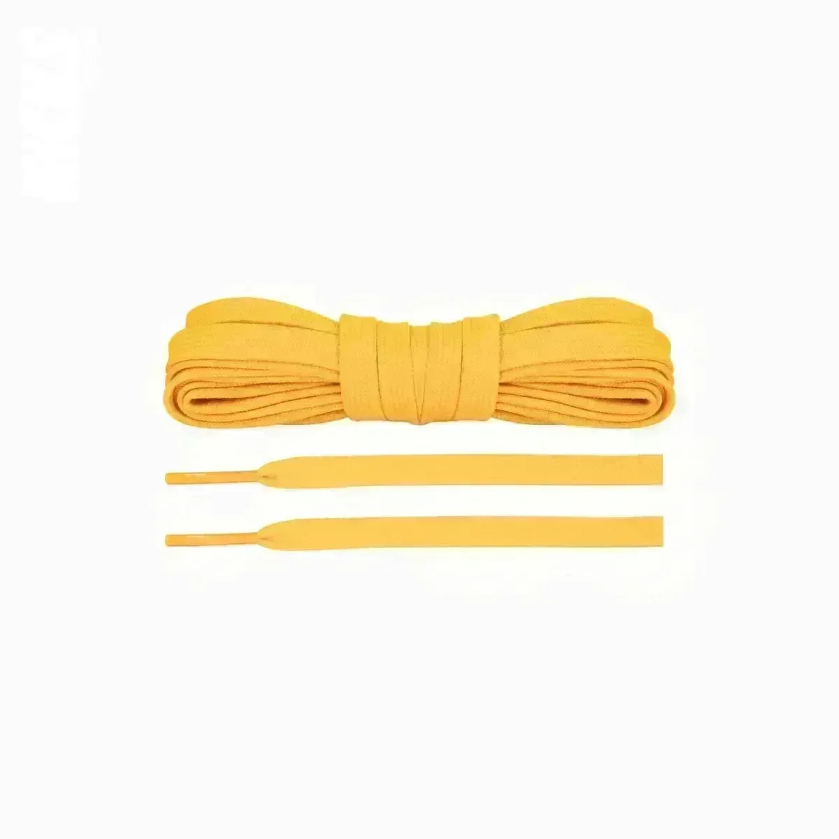 Golden yellow replacement laces for Adidas Copa Pure 3 Astro Turf soccer shoes by Kicks Shoelaces