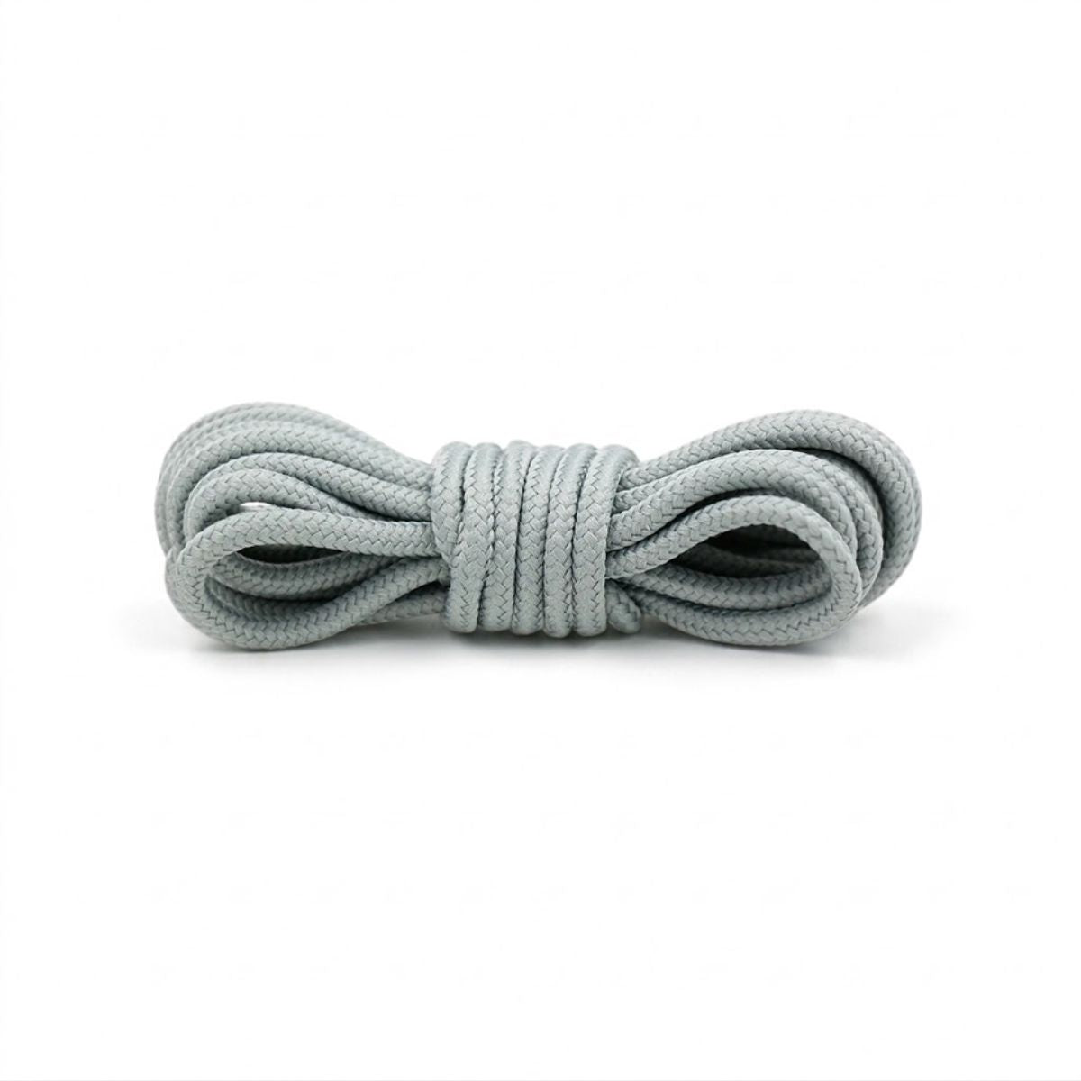 Light grey replacement laces for Nike Air Max 95 sneakers, round shoelaces by Kicks Shoelaces