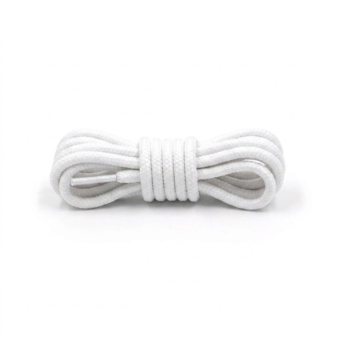 White replacement laces for Nike Air Max 97 sneakers by Kicks Shoelaces