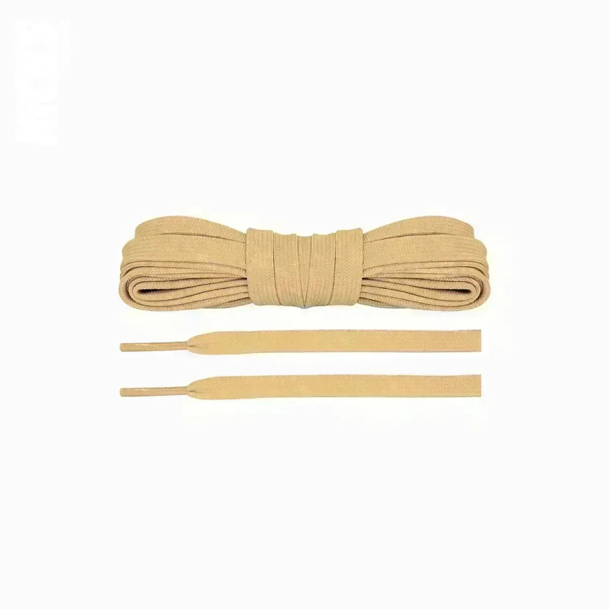 Khaki replacement laces for Asics Court FF 3 tennis shoes by Kicks Shoelaces
