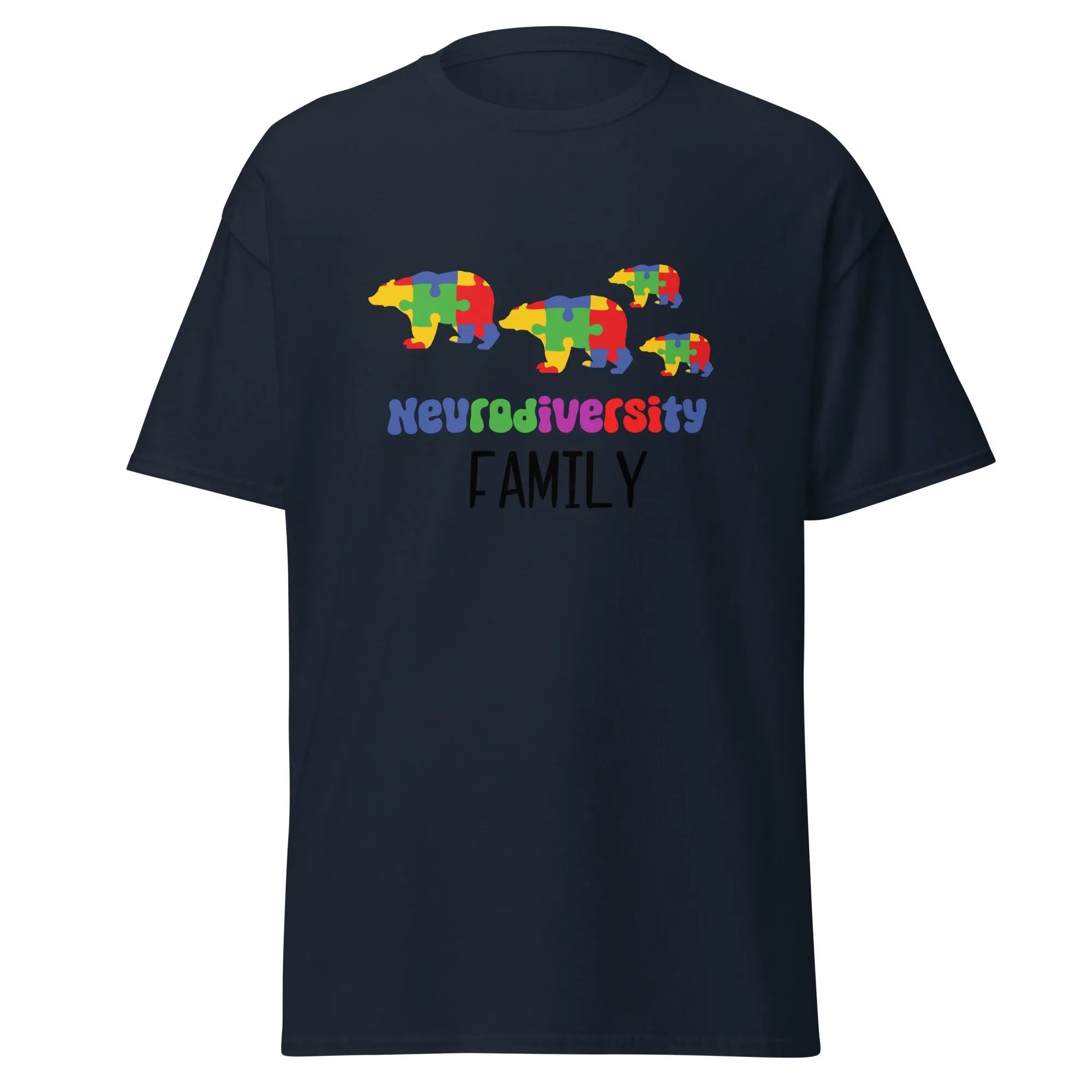 Autism Family Mens Custom T Shirt - Kicks Shoelaces