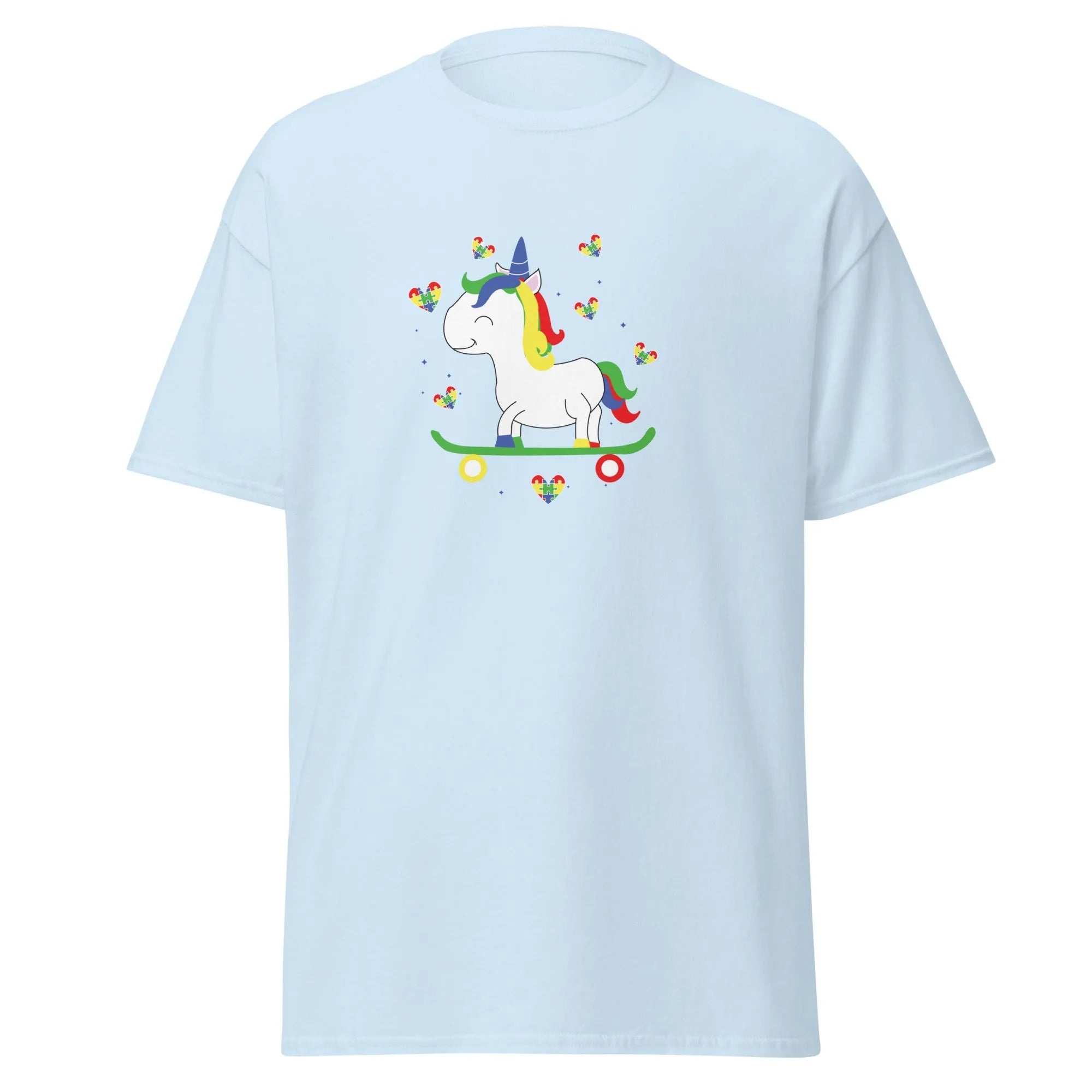 Autism Unicorn Mens Custom T Shirt - Kicks Shoelaces