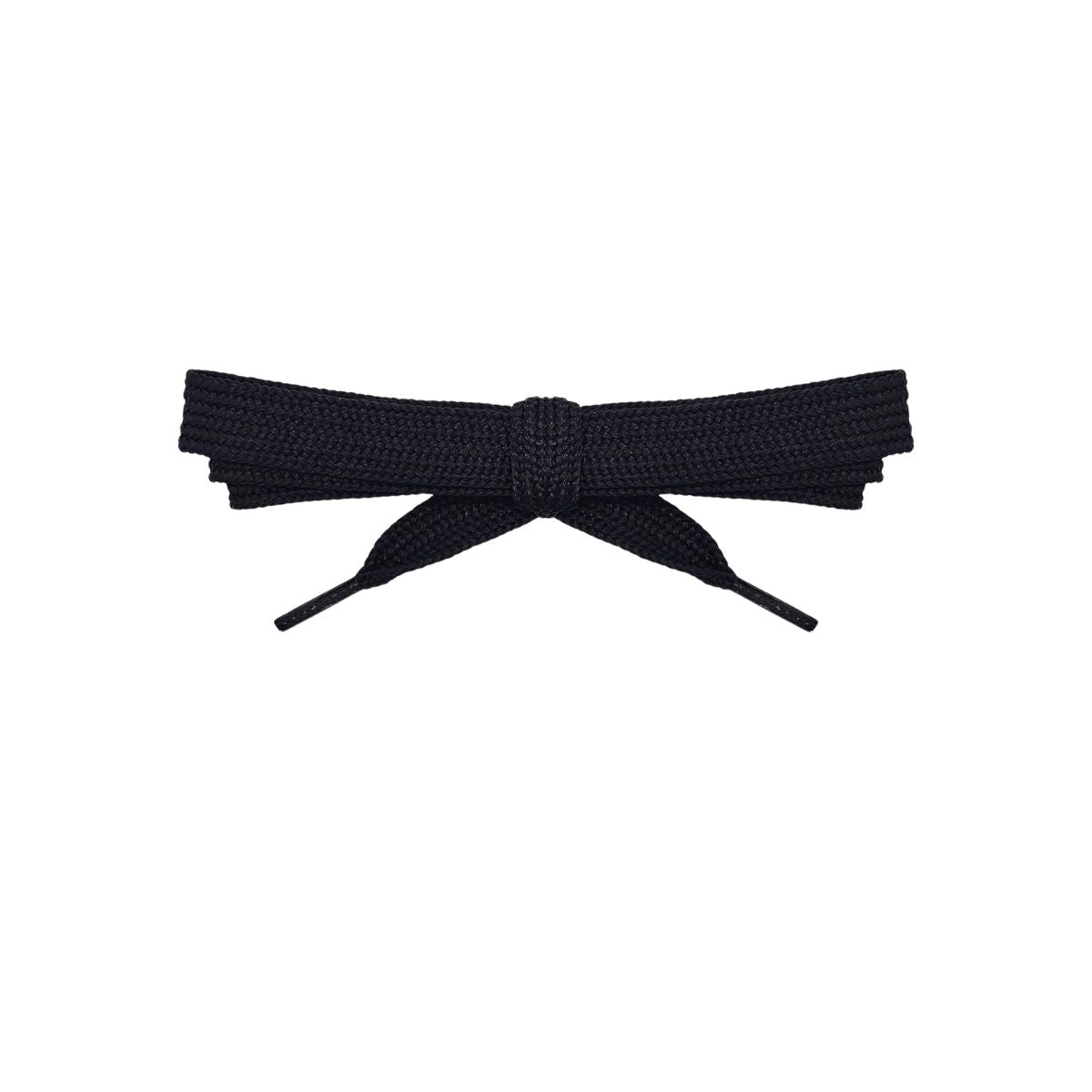 Black flat replacement shoe laces for Adidas Campus shoes by Kicks Shoelaces