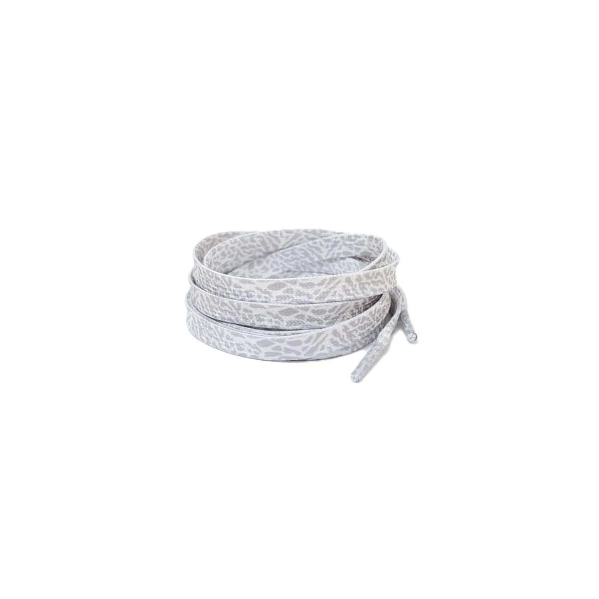 Light Gray Cement Shoelaces