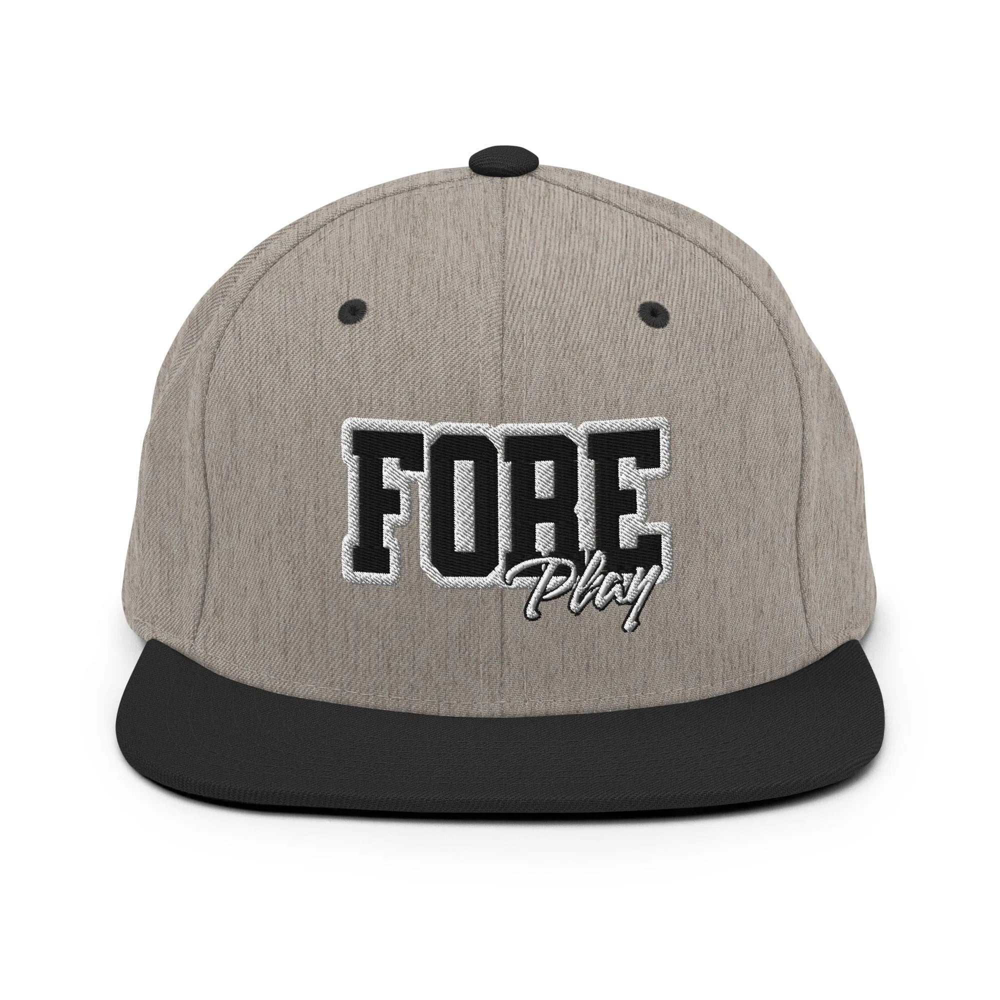 Fore Play Golf Snapback Hat