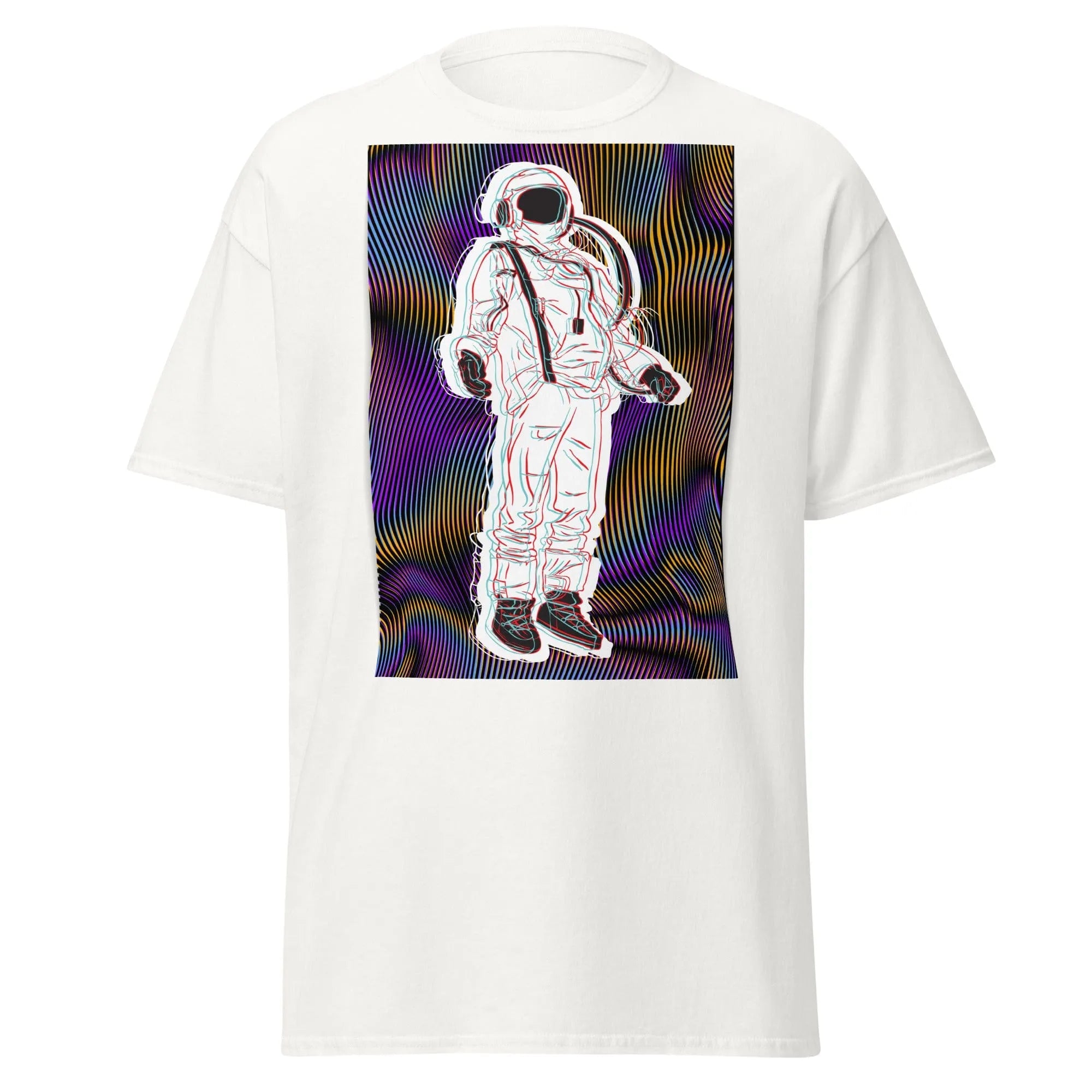 Cosmic Vibes Mens Graphic Space Tee - Kicks Shoelaces