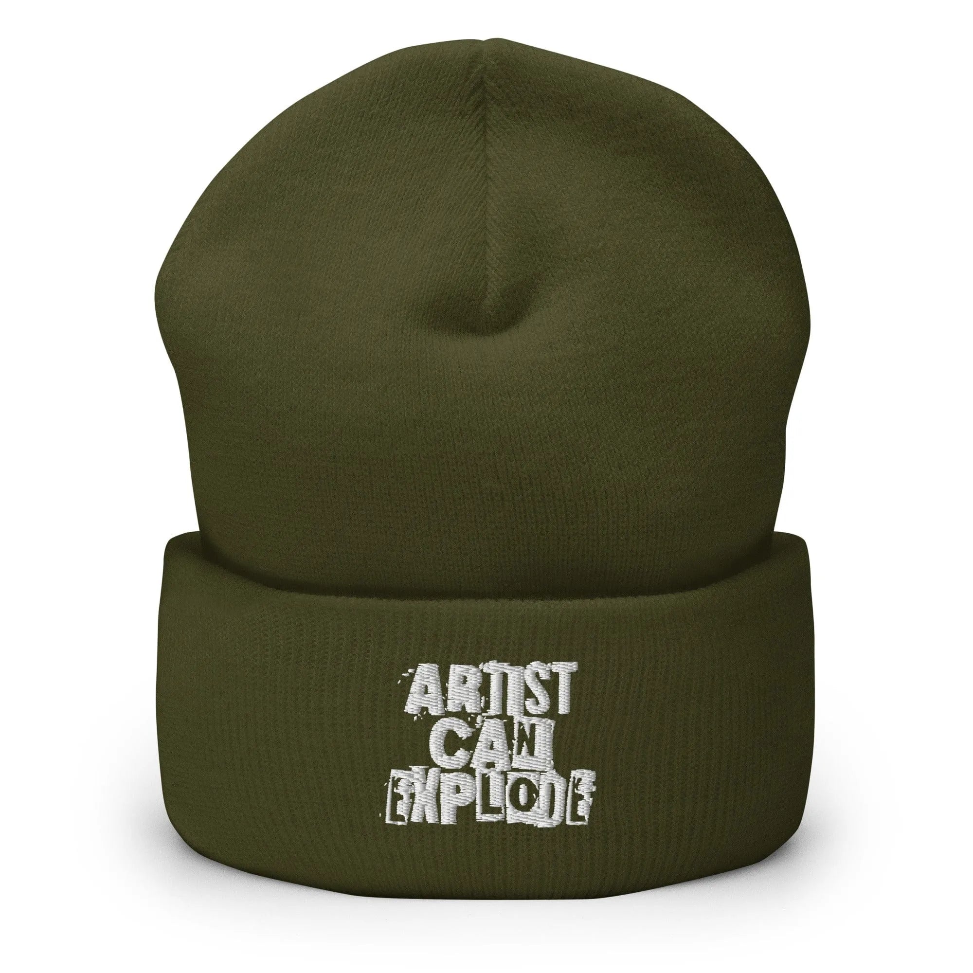 Artist Can Explode Cuffed Beanie