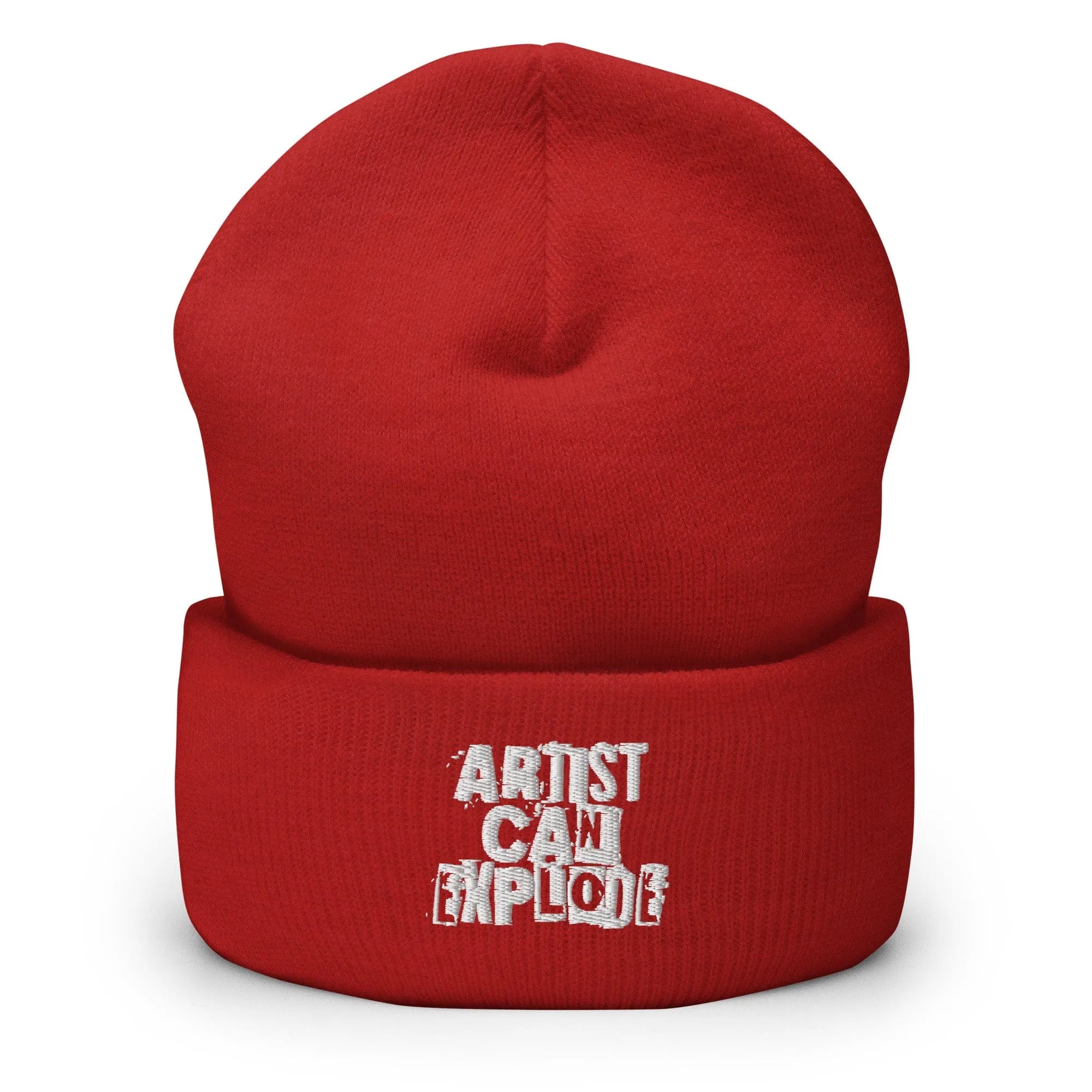 Artist Can Explode Cuffed Beanie