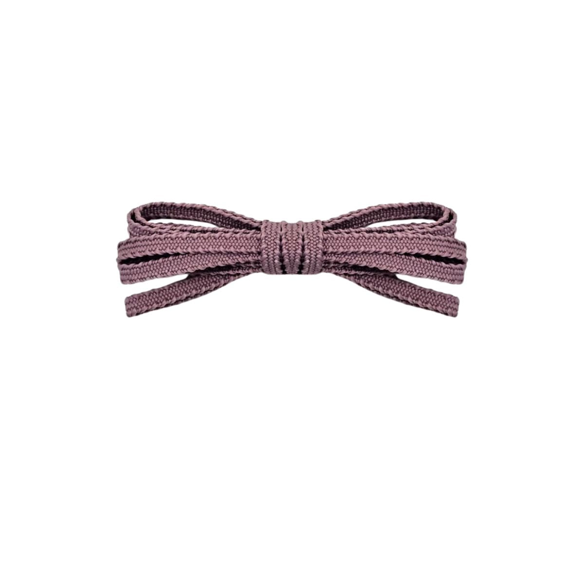 Dusty mauve sawtooth laces for Asics Megablast running shoes by Kicks Shoelaces