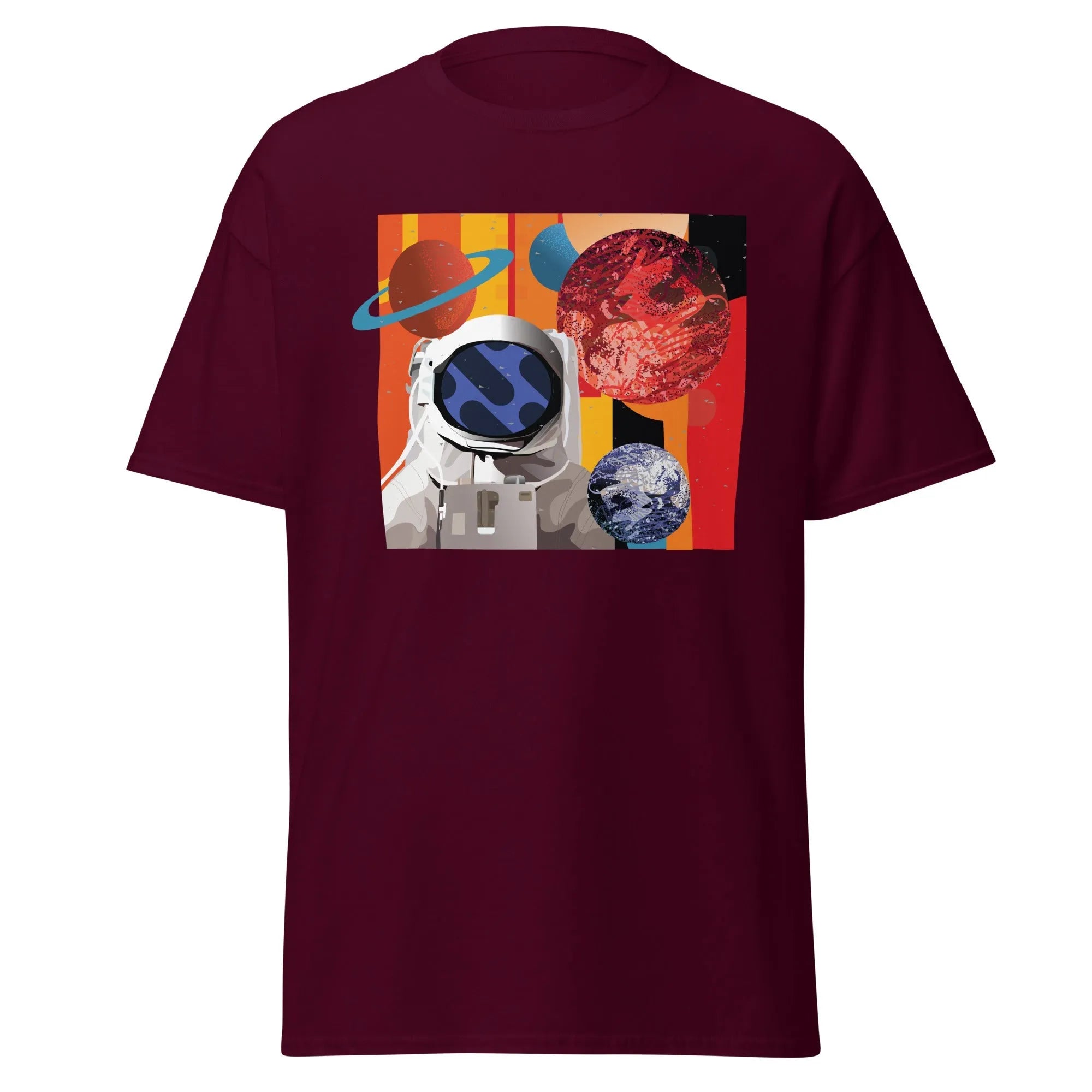 Galactic Explorer Mens Graphic Space Tee - Kicks Shoelaces