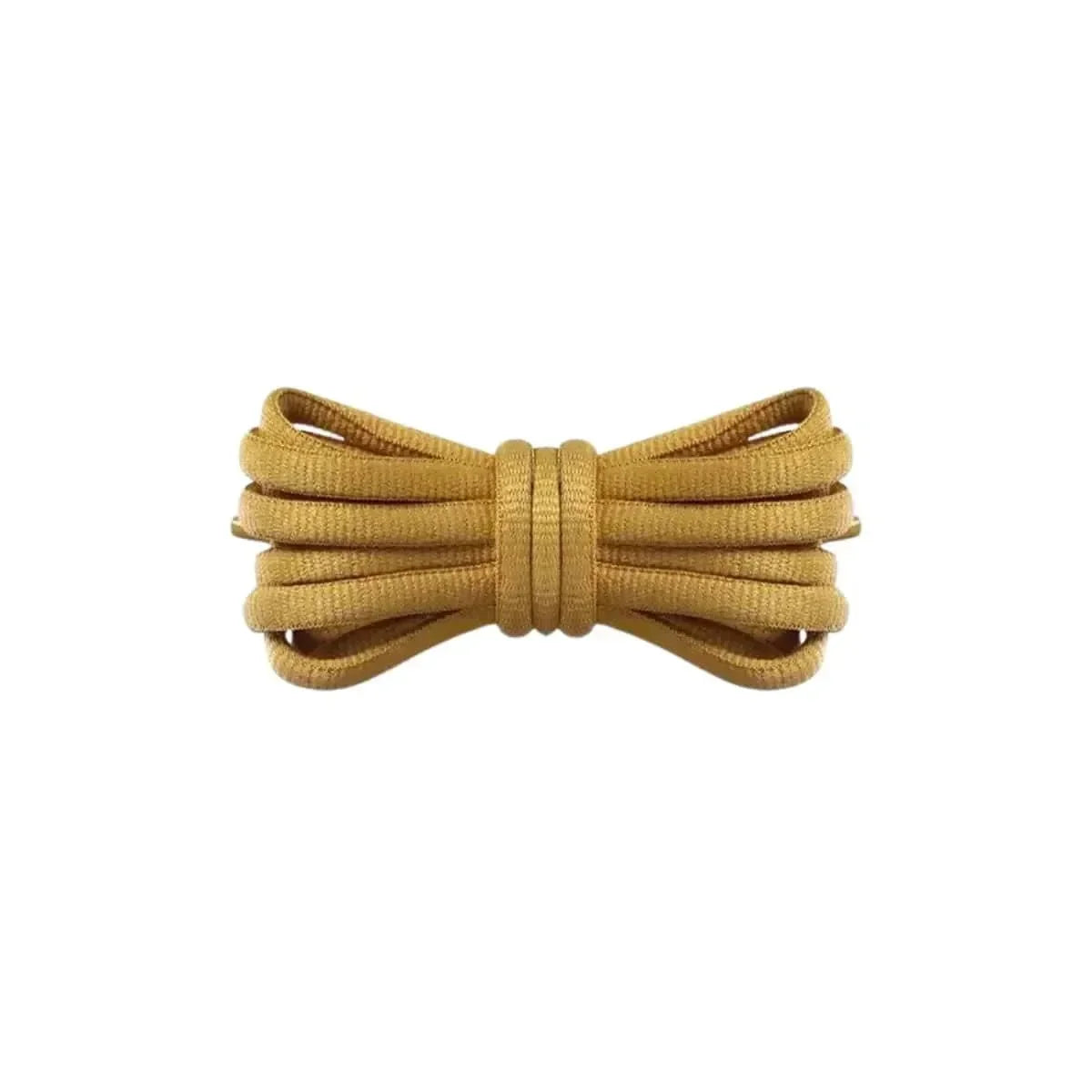 Gold thick oval laces for DC Manteca 4 skate shoes by Kicks Shoelaces