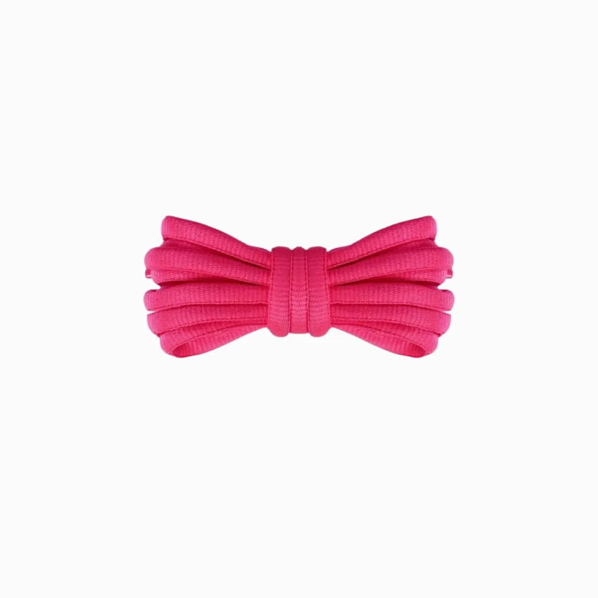 Hot pink Brooks Ghost Max 2 replacement laces, oval laces by Kicks Shoelaces.