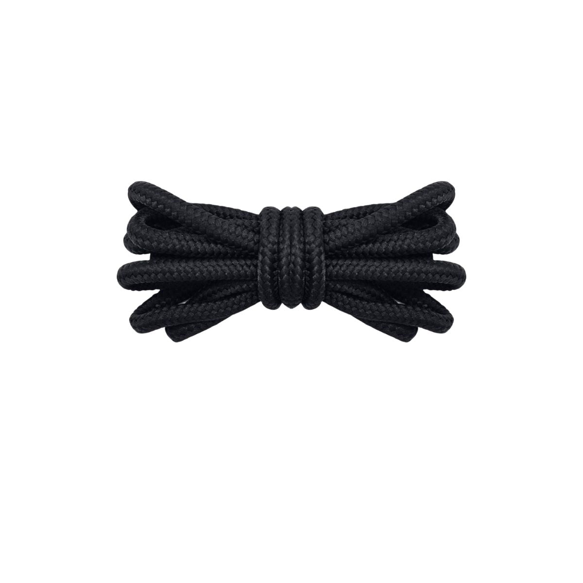 Black replacement rope laces for Jordan 11 sneakers by Kicks Shoelaces