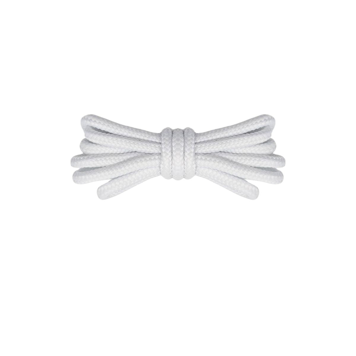 White replacement rope laces for Jordan 11 sneakers by Kicks Shoelaces
