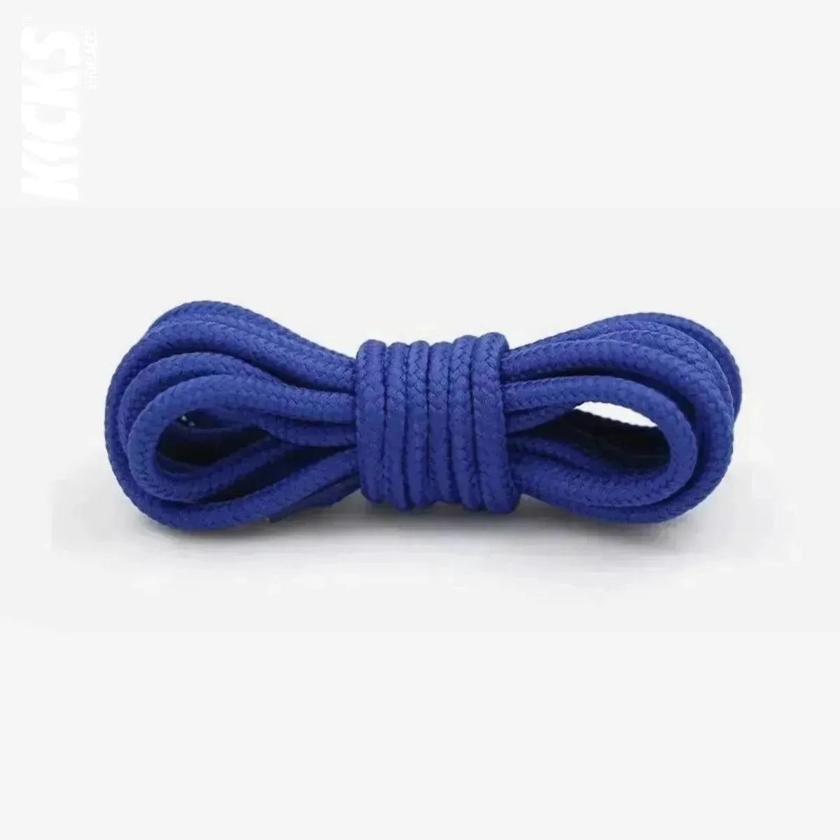 Royal blue replacement laces for Jordan 12 basketball shoes, round shoelaces by Kicks Shoelaces