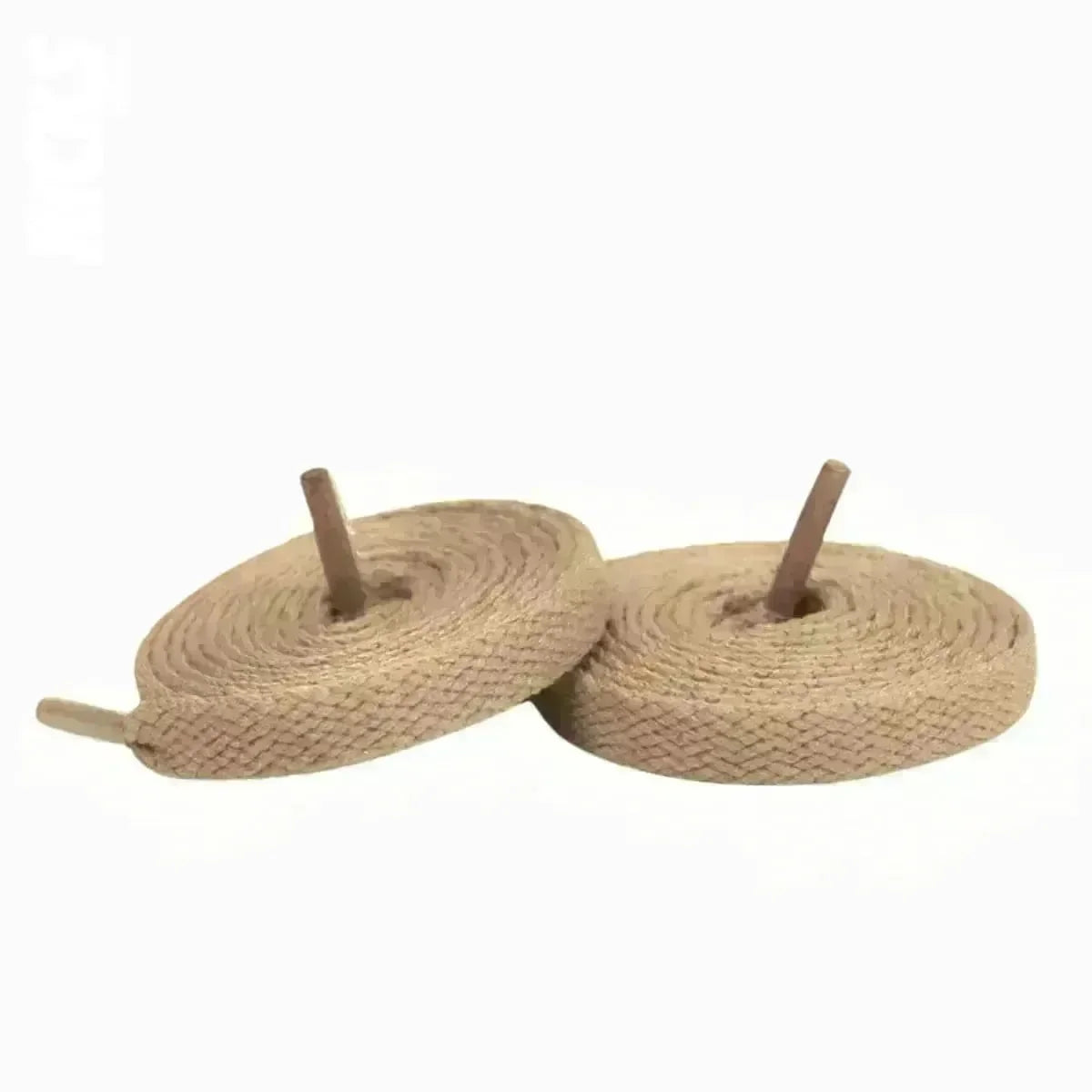 Light brown replacement laces for Nike Air Jordan 3 sneakers by Kicks Shoelaces