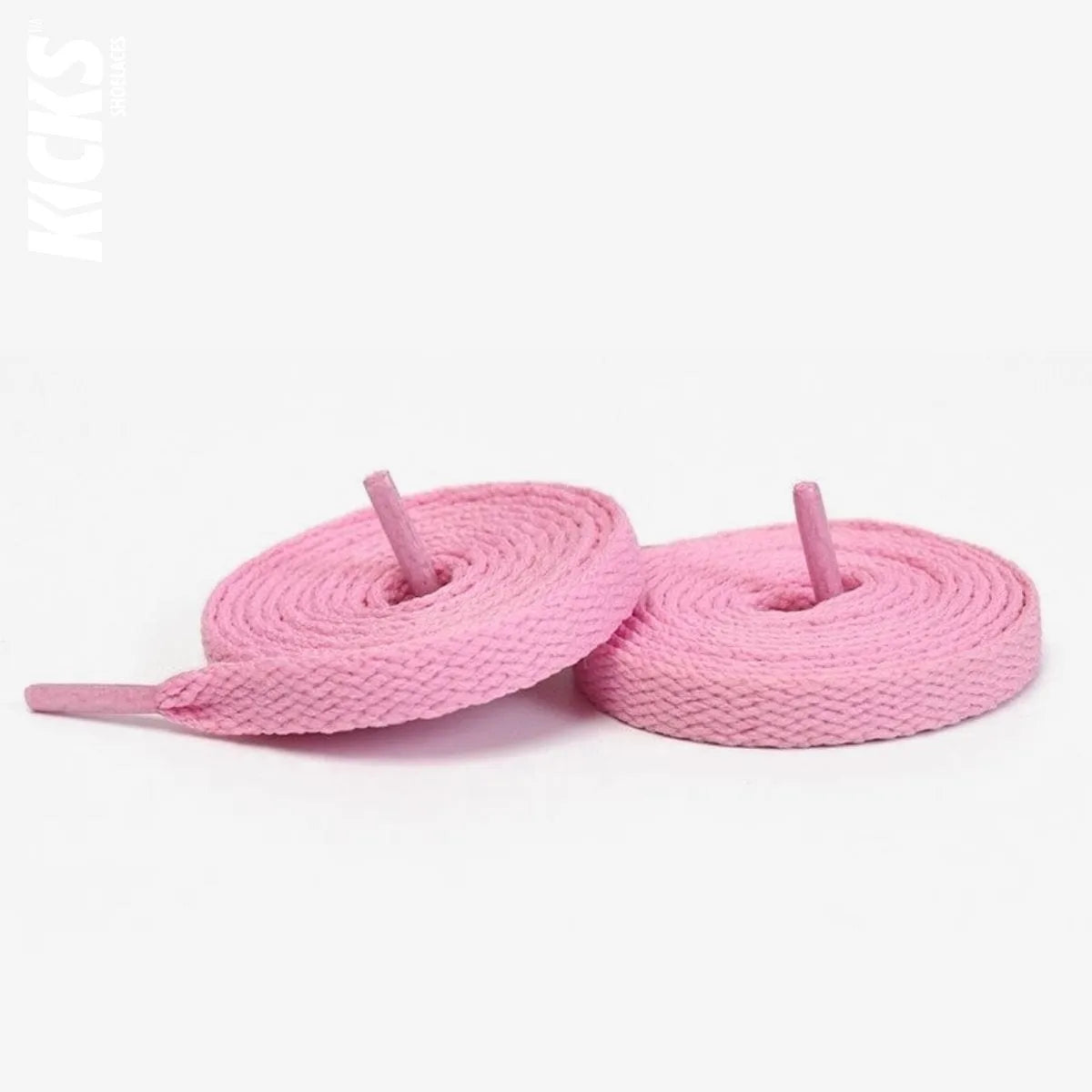 Pink replacement laces for Nike Air Jordan 3 sneakers by Kicks Shoelaces