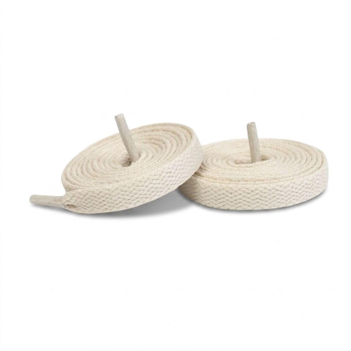 Beige replacement laces for Nike Air Jordan 5 sneakers by Kicks Shoelaces
