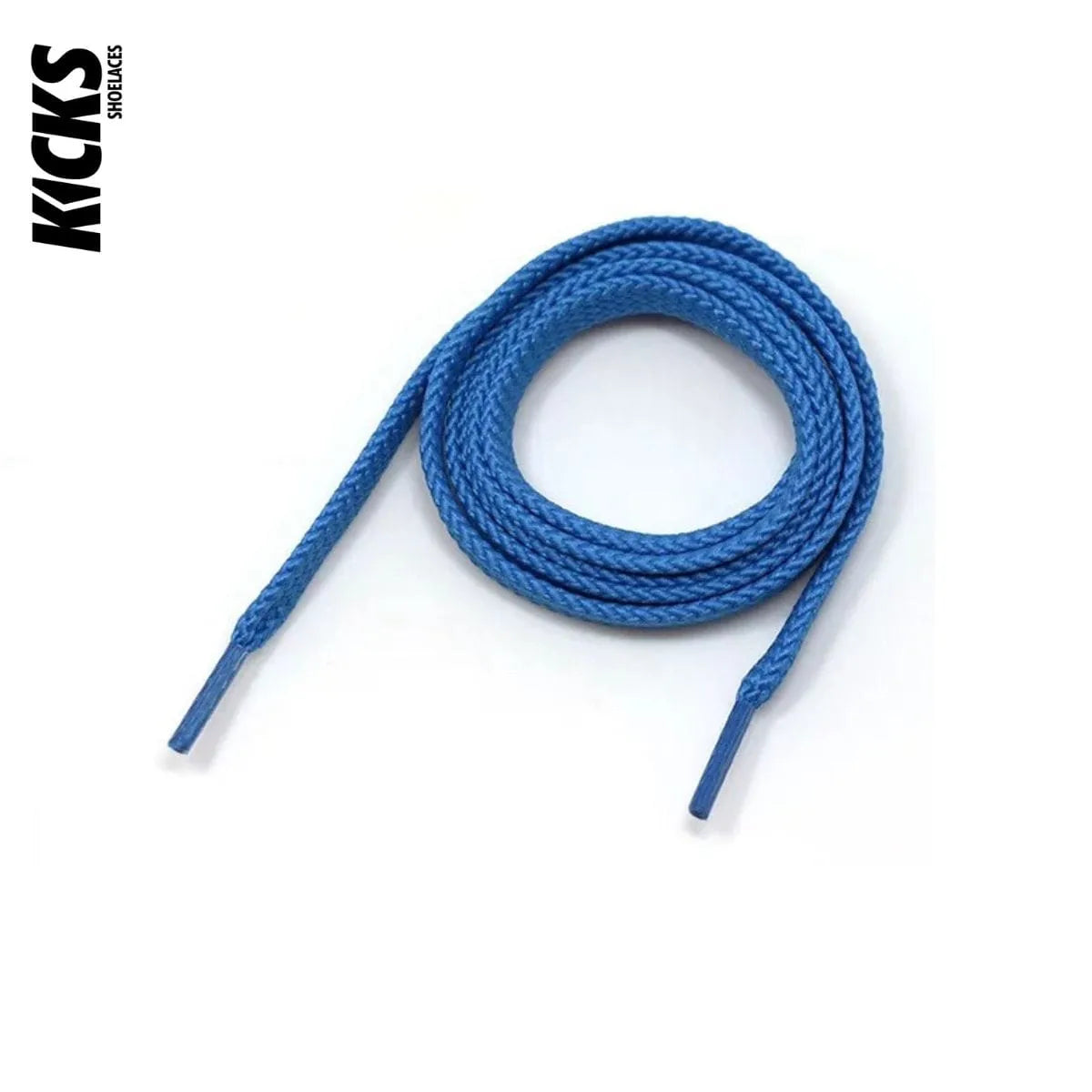 Royal blue sneaker laces for New Balance 991 shoes and trainers by Kicks Shoelaces