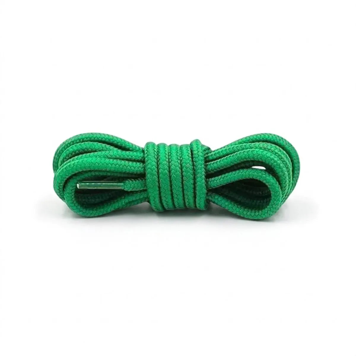 Green replacement laces for Nike Air Max 720 sneakers, round shoelaces by Kicks Shoelaces
