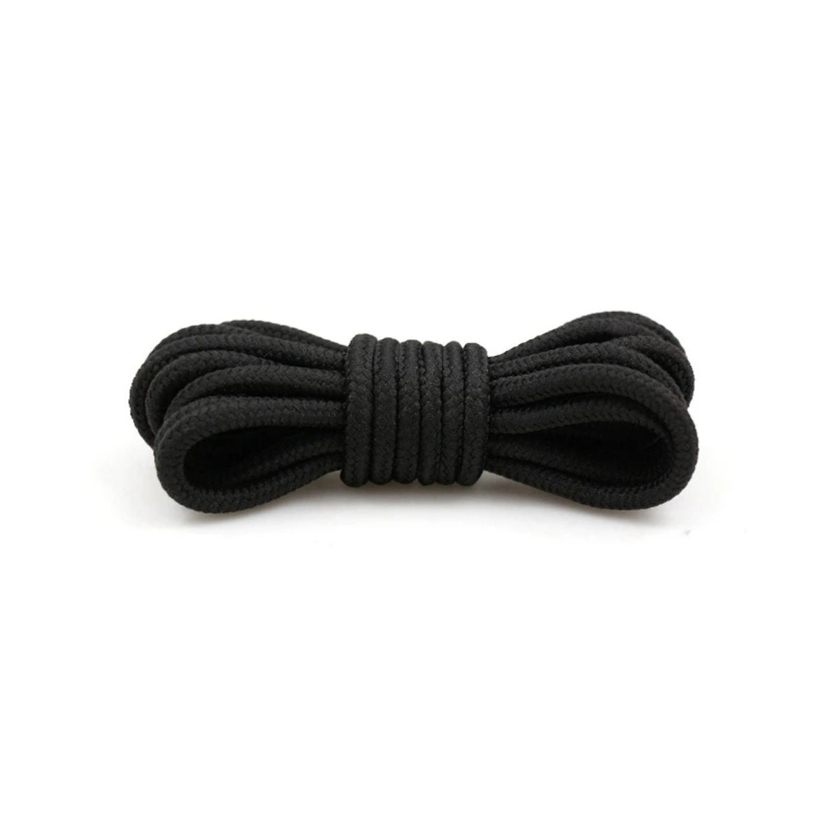 Black replacement laces for Nike Air Max 720 sneakers, round shoelaces by Kicks Shoelaces