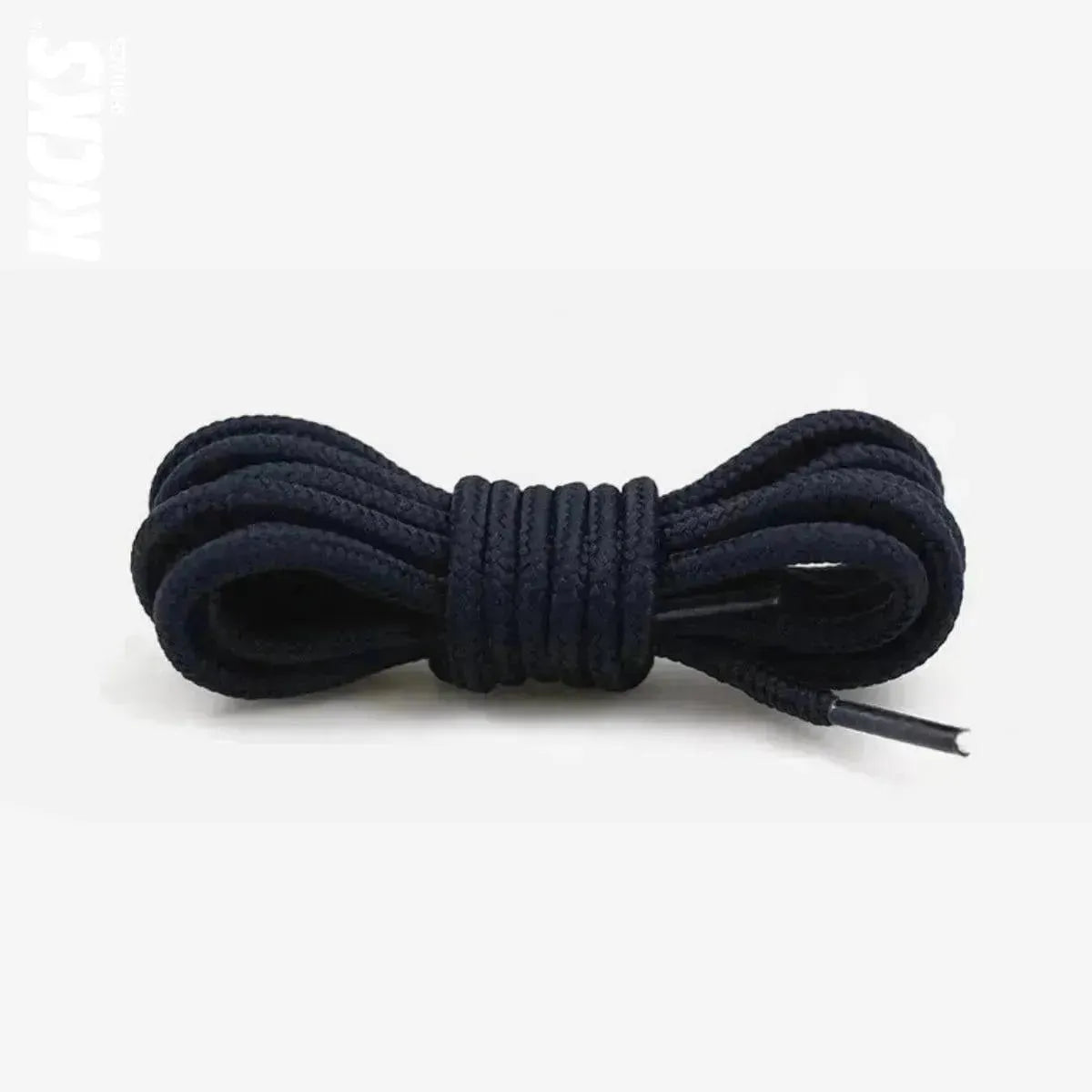 Dark blue replacement laces for Nike golf shoes, round shoelaces by Kicks Shoelaces