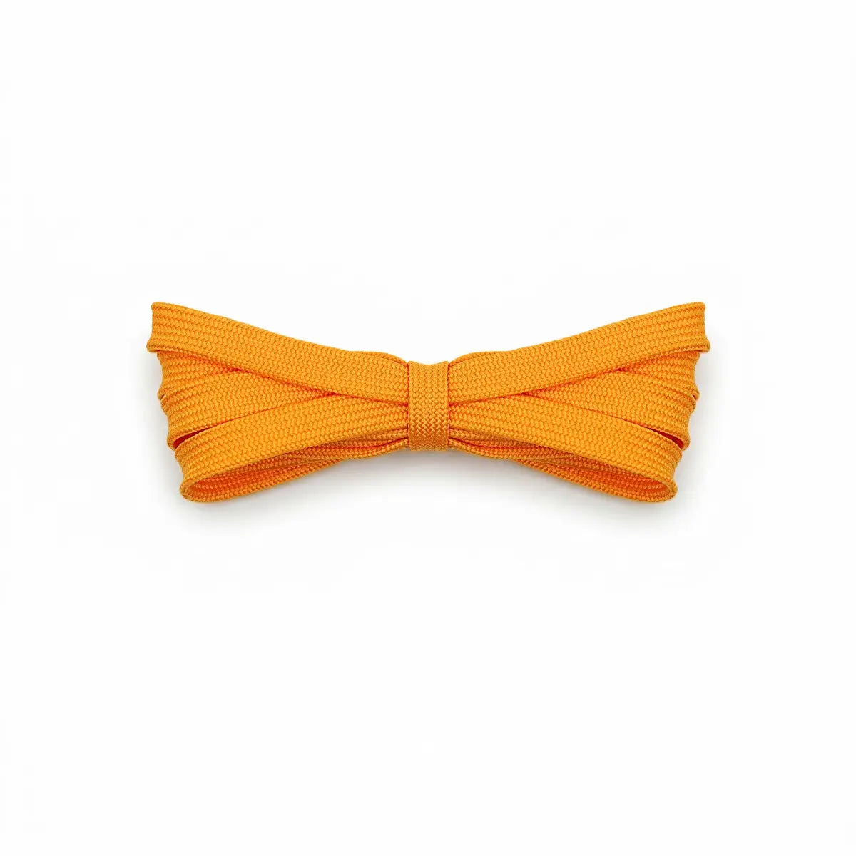Orange Jordan 1 replacement laces, premium flat shoelaces designed for a stylish fit and authentic look by Kicks Shoelaces.