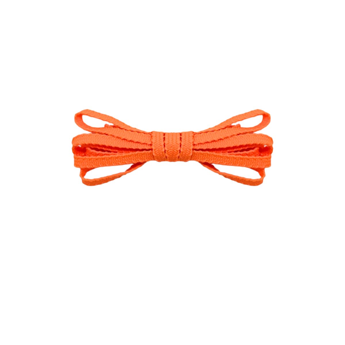 Orange sawtooth laces for Asics Megablast running shoes by Kicks Shoelaces