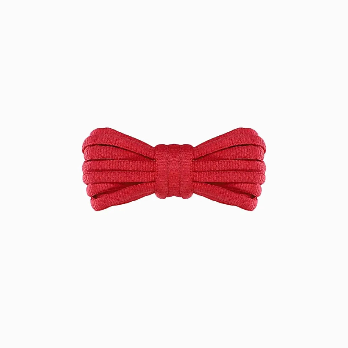 Red Nike Challenge Pickleball shoes replacement laces, oval laces by Kicks Shoelaces.