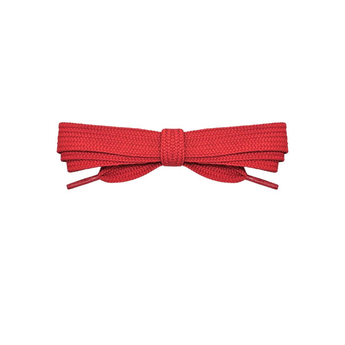 Red flat replacement shoe laces for Adidas Campus shoes by Kicks Shoelaces