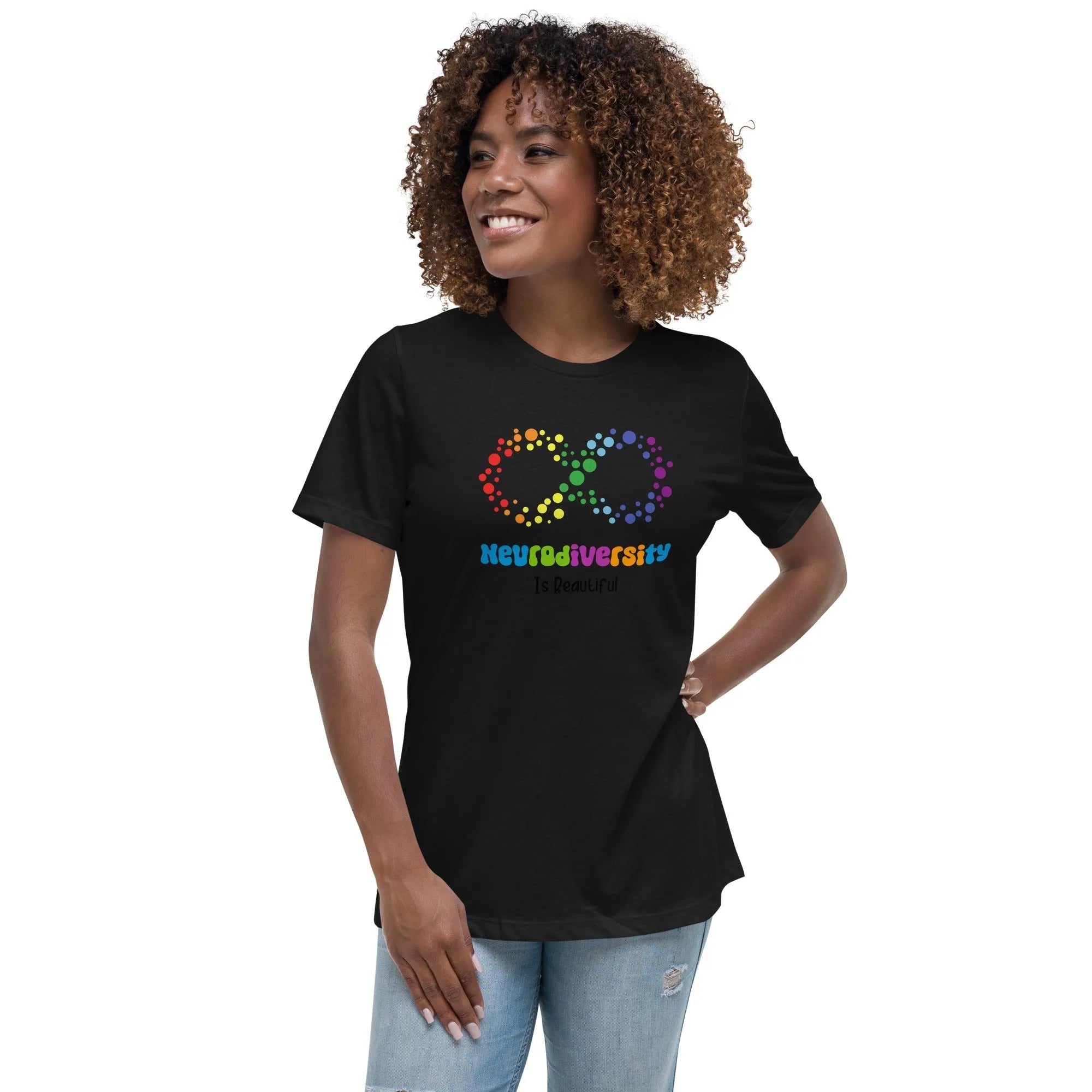 Women's Autism Neurodiversity Custom T-Shirt - Kicks Shoelaces