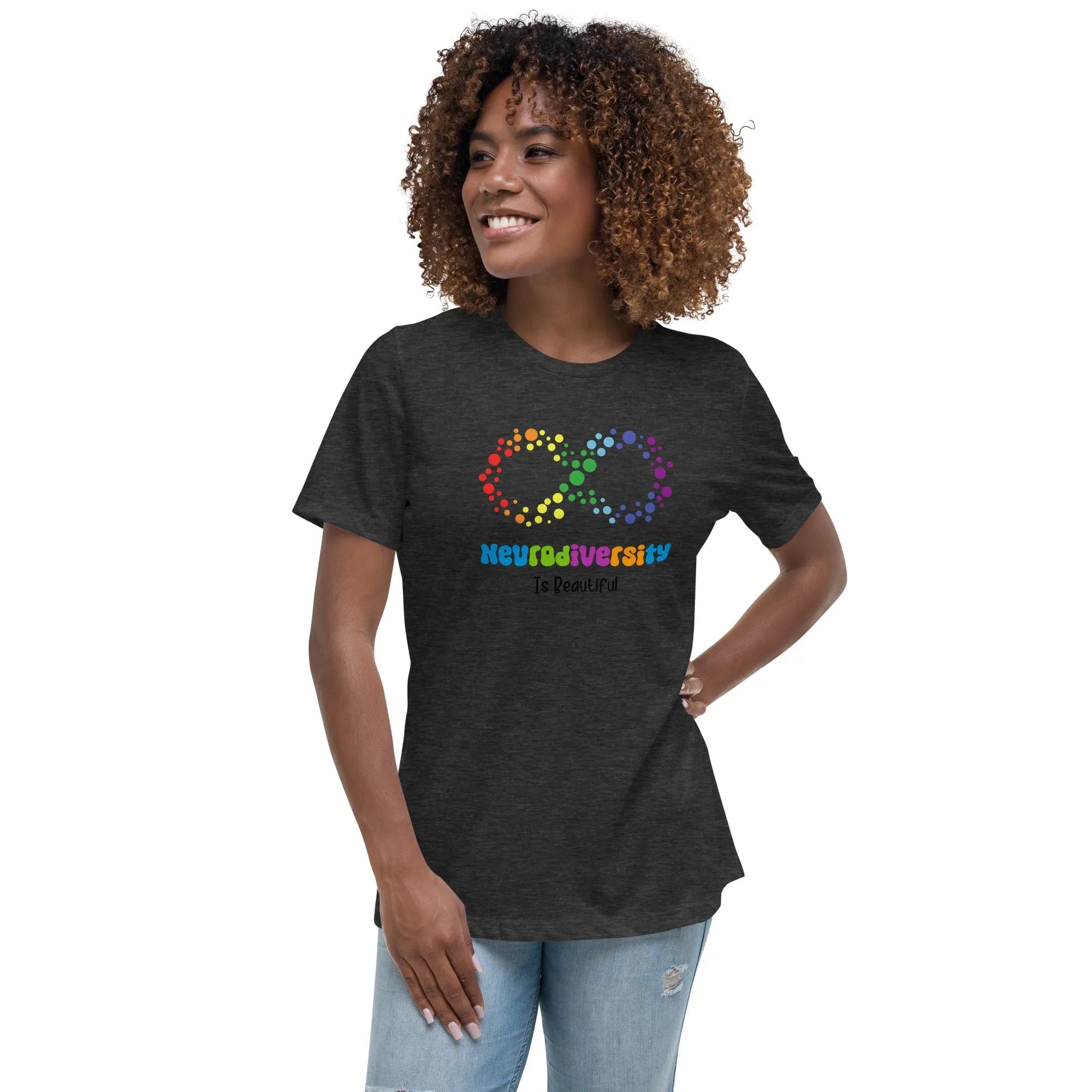 Women's Autism Neurodiversity Custom T-Shirt - Kicks Shoelaces
