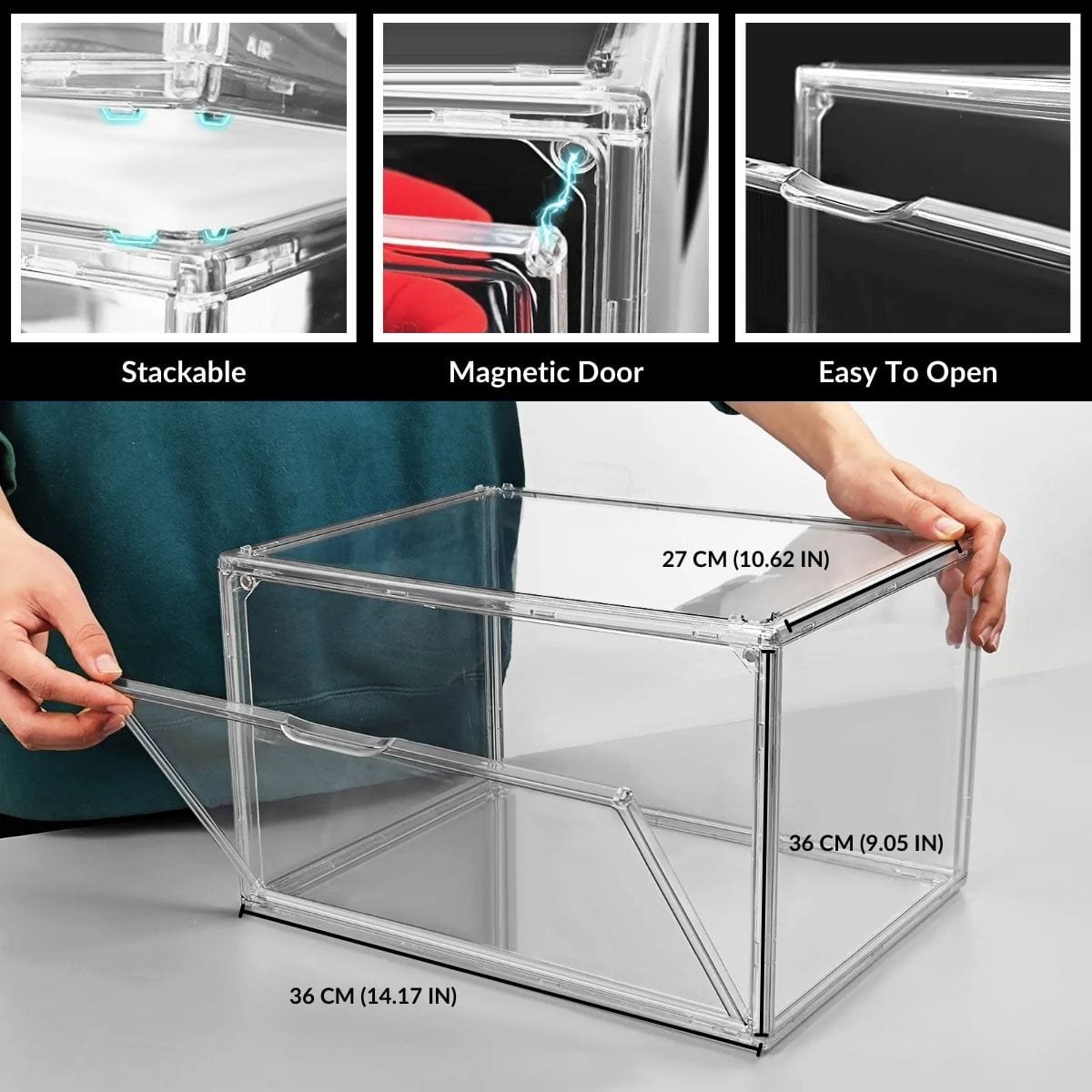 Shoe Boxes: Magnetic Sneaker Display Case