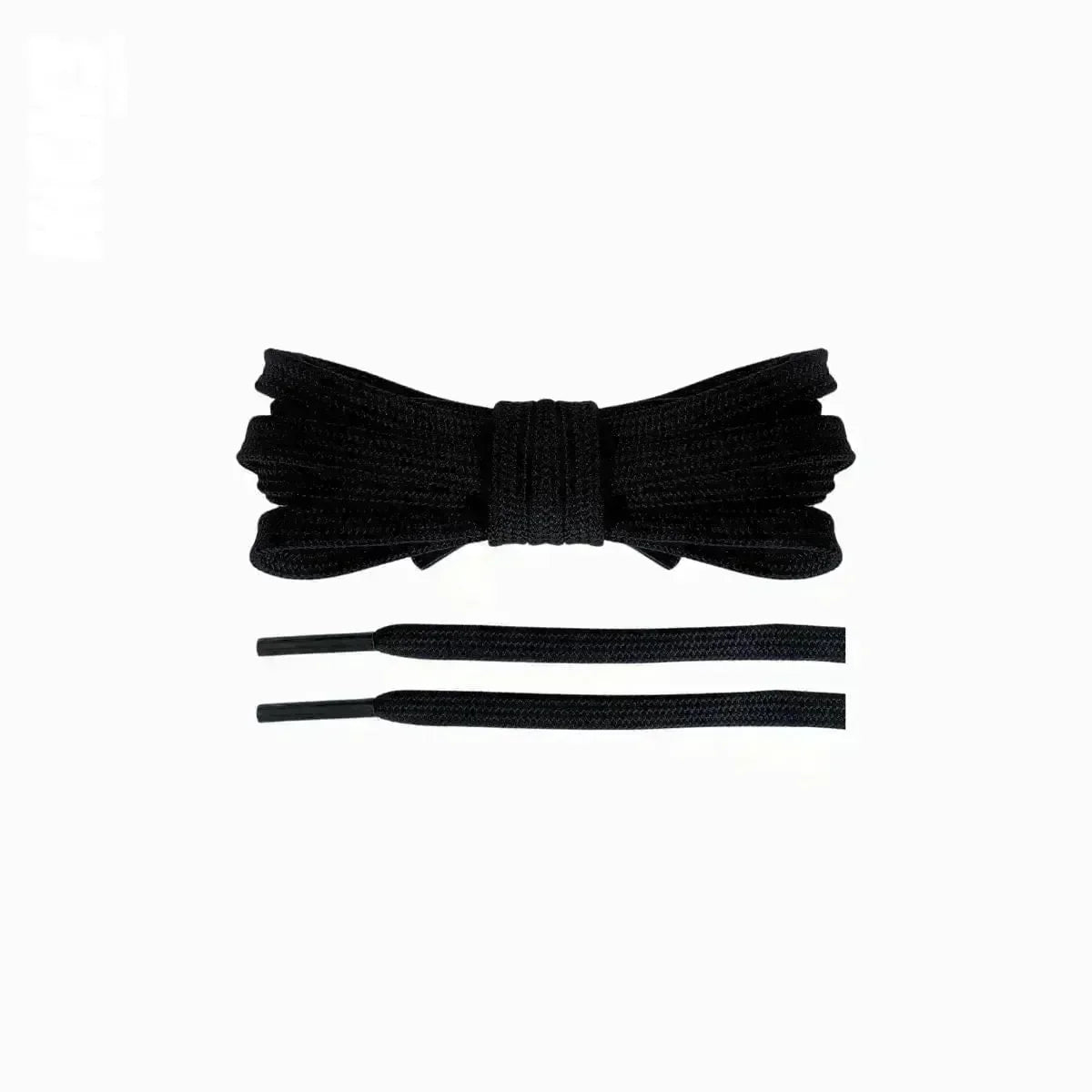 Black replacement laces for Adidas Adizero Adios Pro 3 running shoes by Kicks Shoelaces.