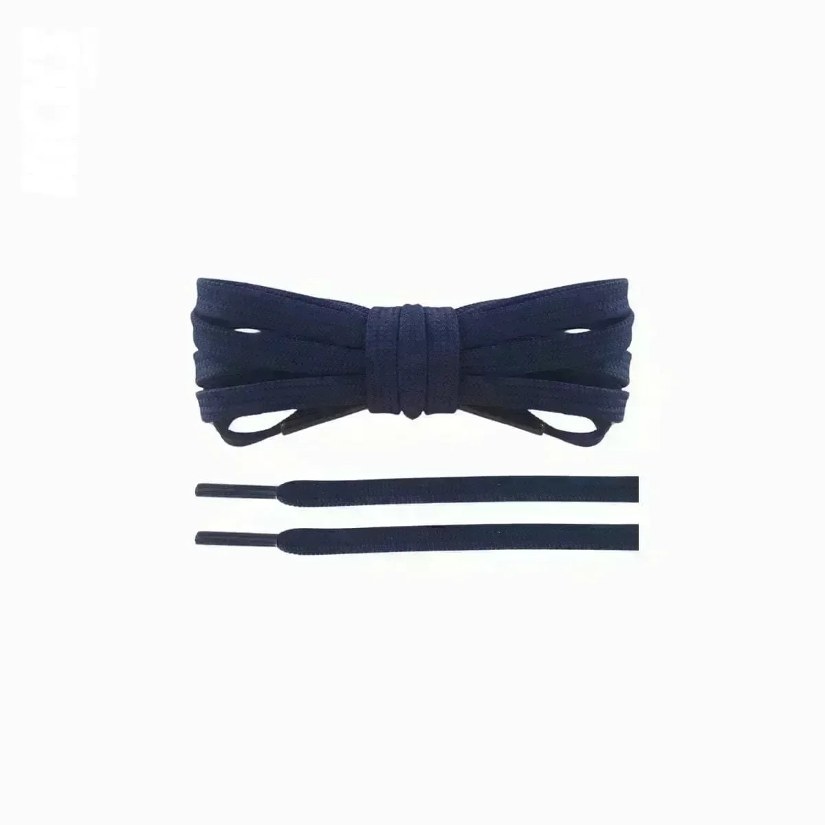 Navy blue replacement laces for Adidas Adizero Adios Pro 4 running shoes by Kicks Shoelaces.
