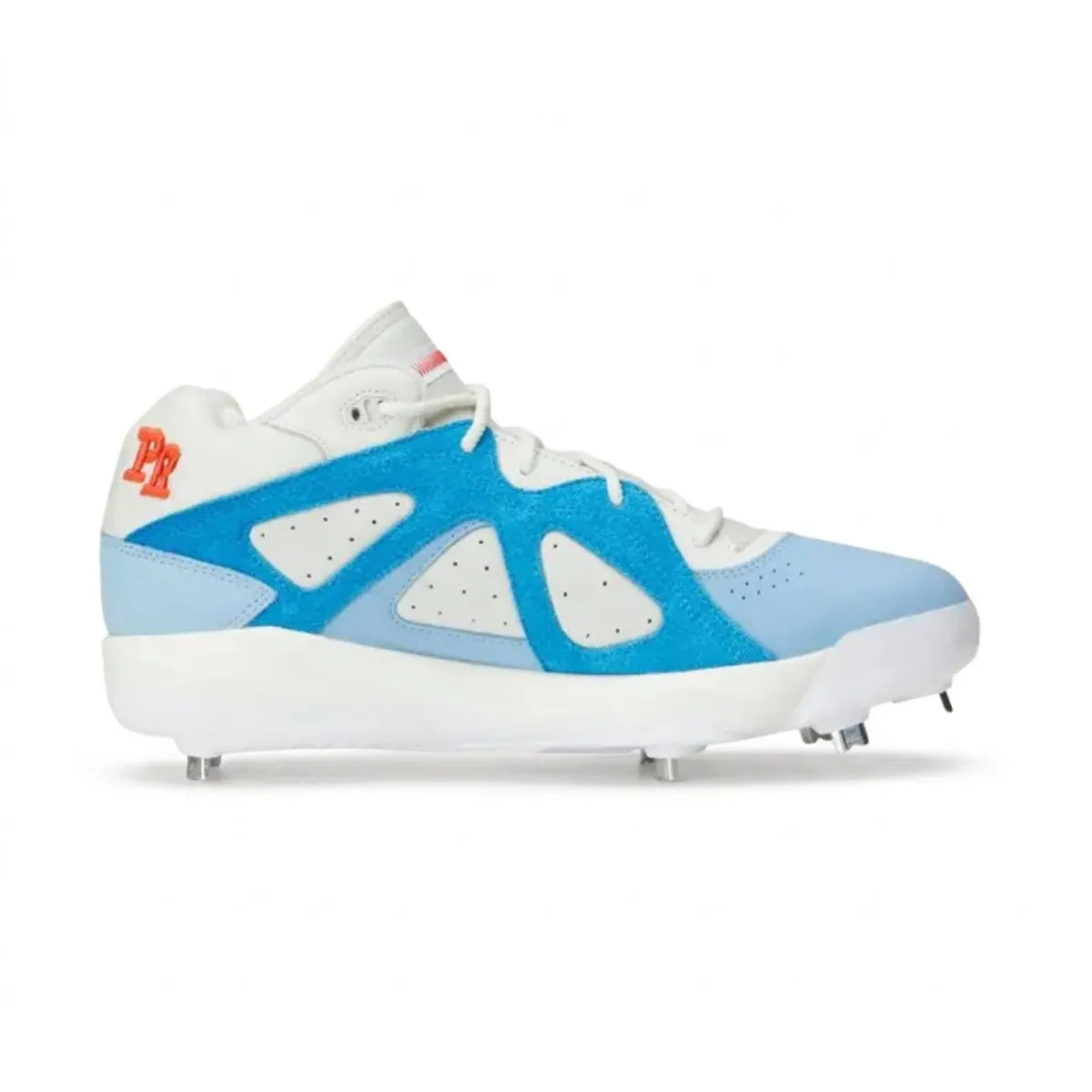 adidas BadBo 1.0 Baseball Cleats with replacement spiral rope laces by Kicks Shoelaces