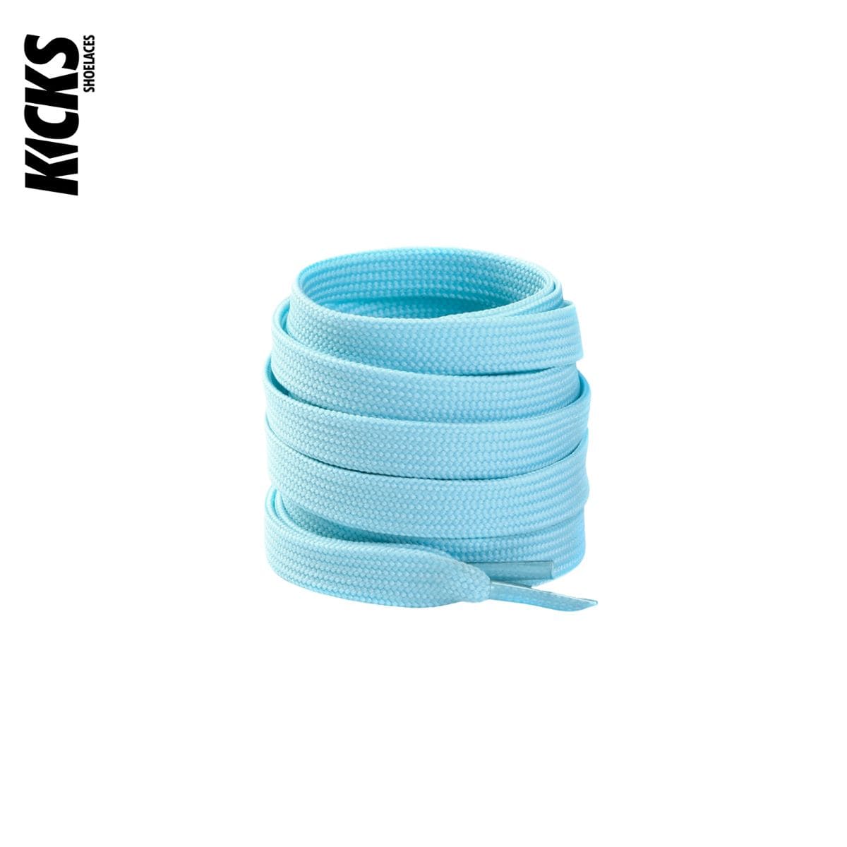 Light Blue Replacement Laces for Adidas EQT Sneakers by Kicks Shoelaces