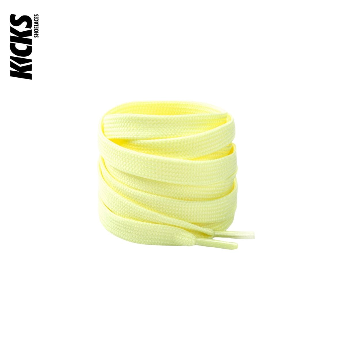 Light Yellow Replacement Laces for Adidas EQT Sneakers by Kicks Shoelaces