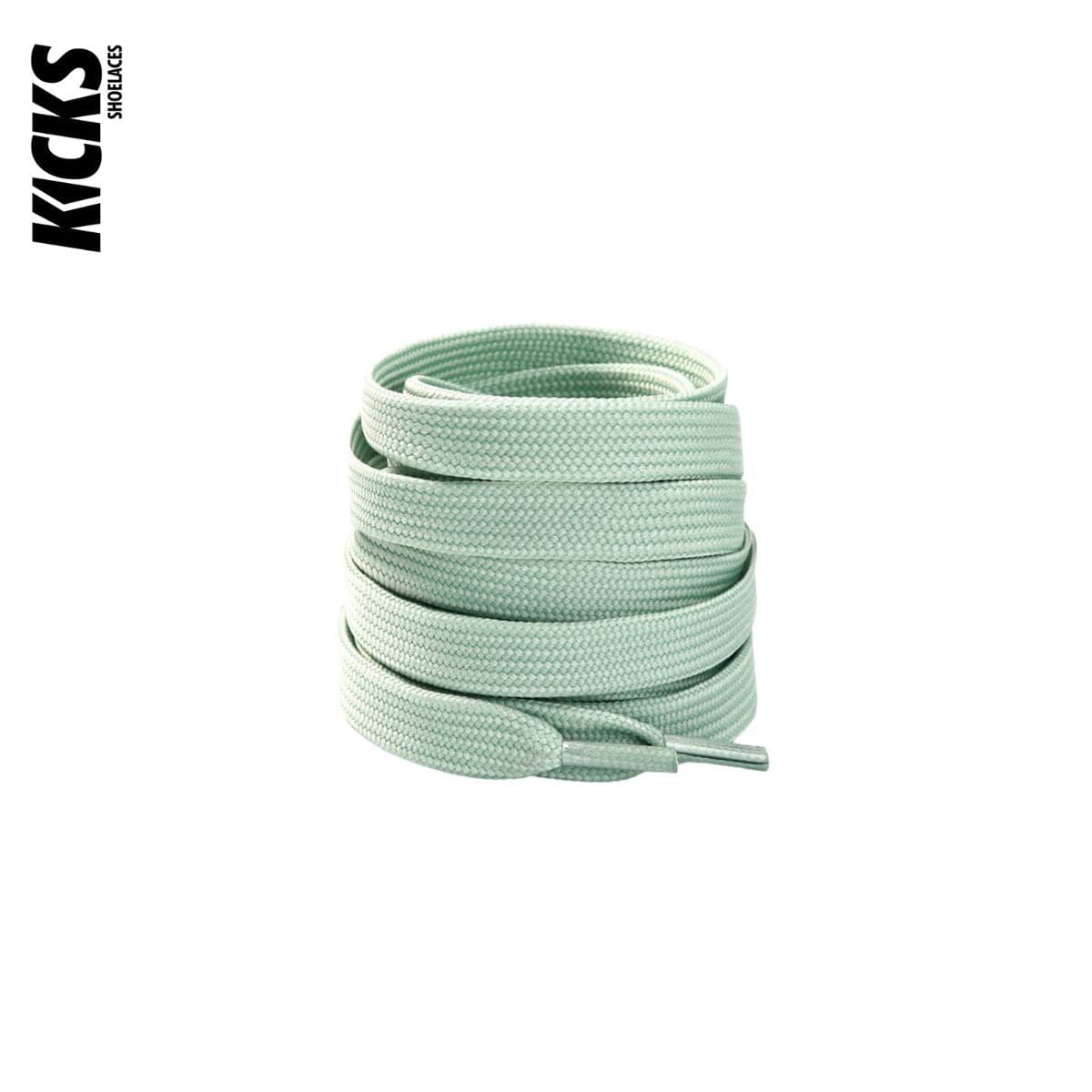 Pastel Green Replacement Laces for Adidas EQT Sneakers by Kicks Shoelaces