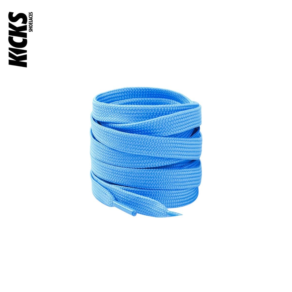 Sky Blue Replacement Laces for Adidas EQT Sneakers by Kicks Shoelaces