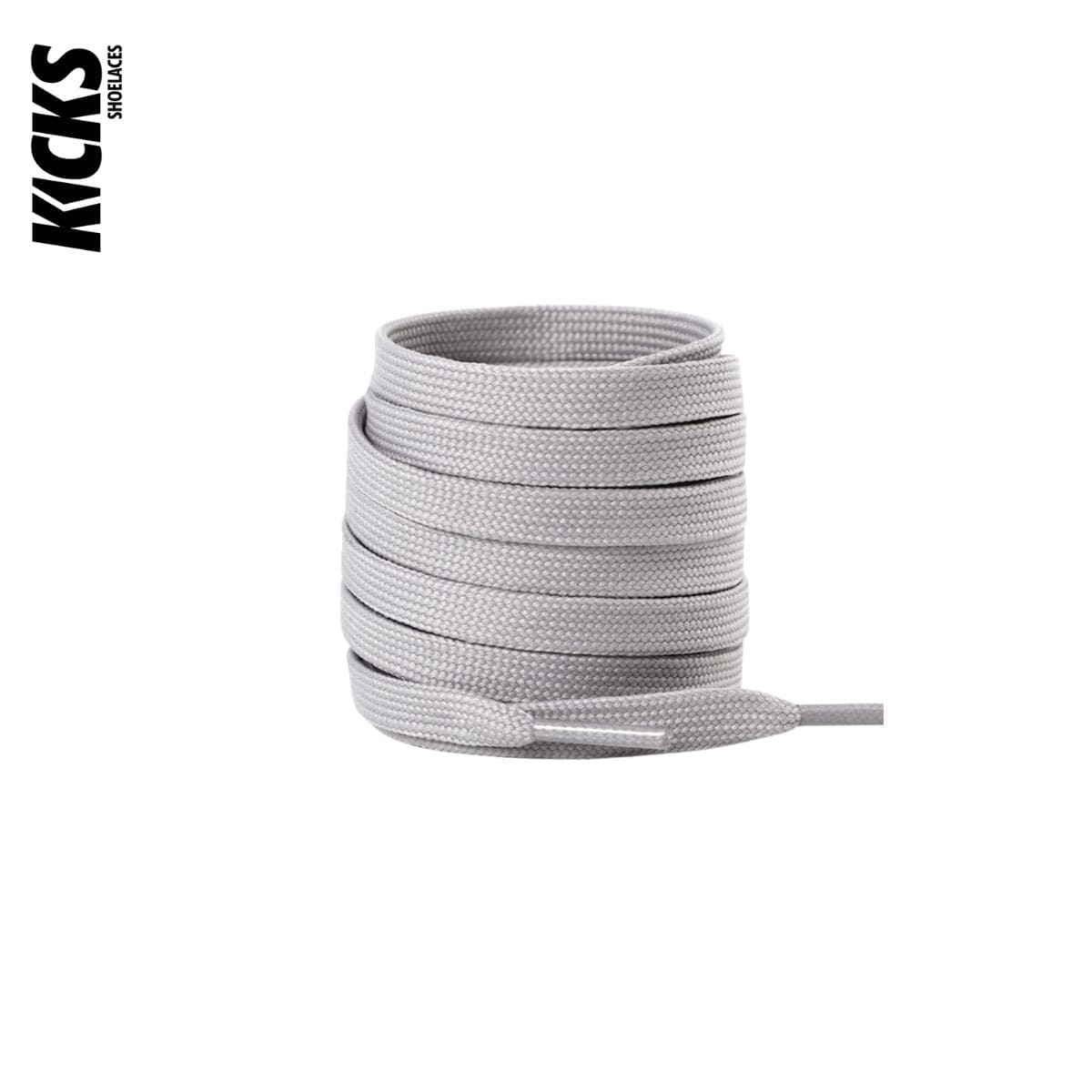 Light Grey Replacement Shoe Laces for Adidas NMD Sneakers by Kicks Shoelaces