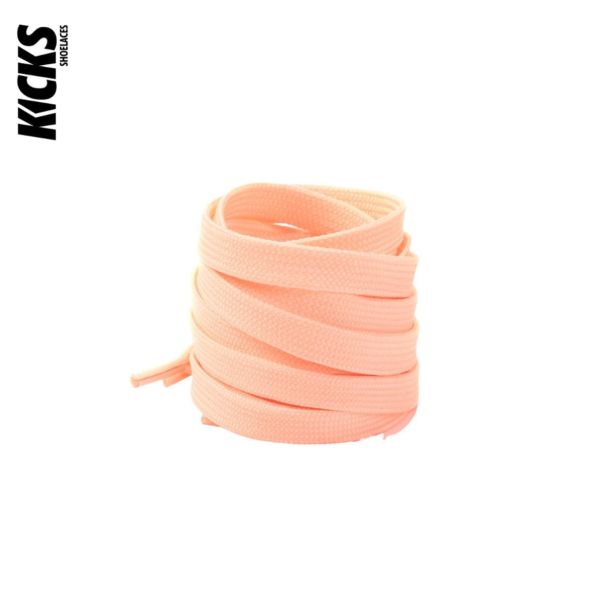 Peach Replacement Shoe Laces for Adidas NMD Sneakers by Kicks Shoelaces