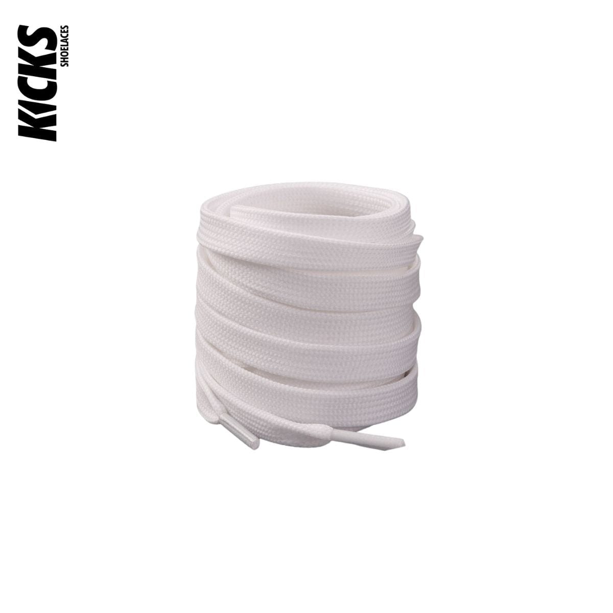 White Replacement Shoe Laces for Adidas NMD Sneakers by Kicks Shoelaces