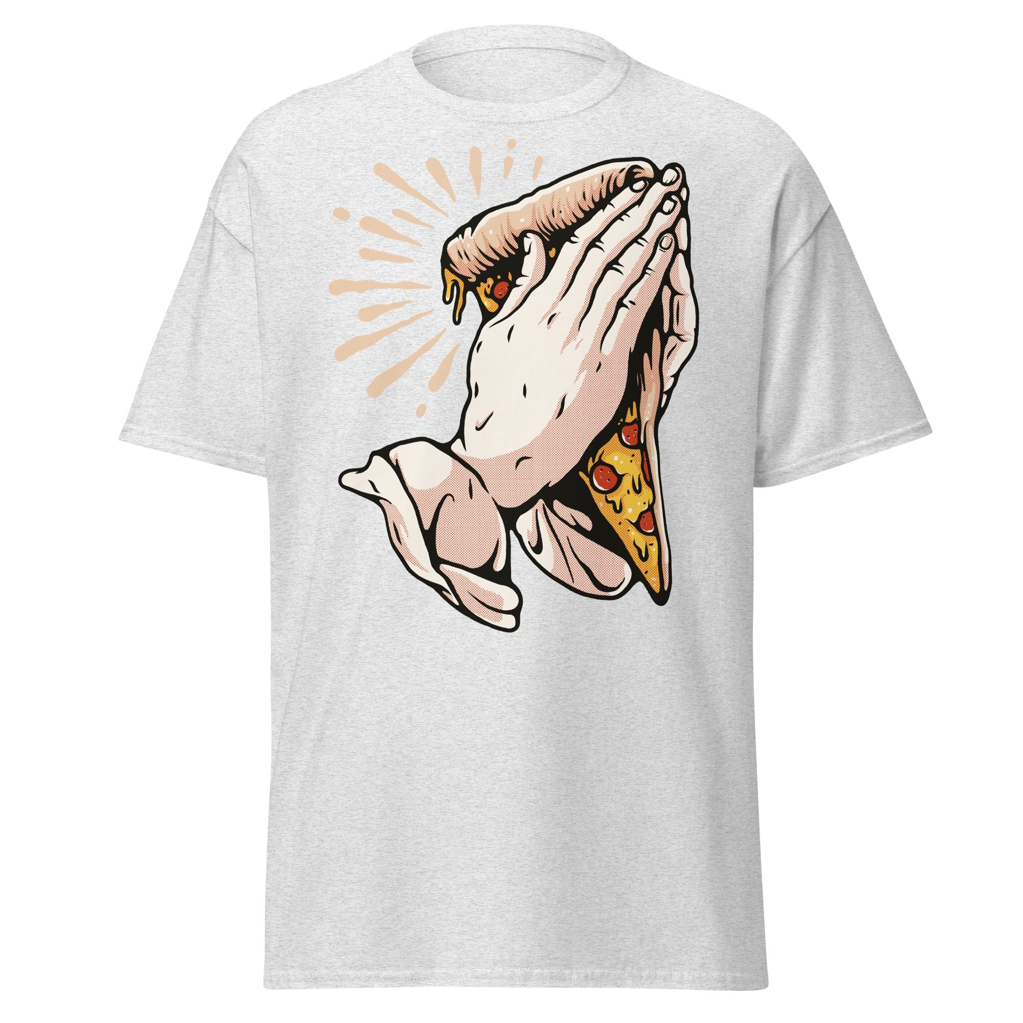 Pray For Pizza Mens Graphic Tee - Kicks Shoelaces