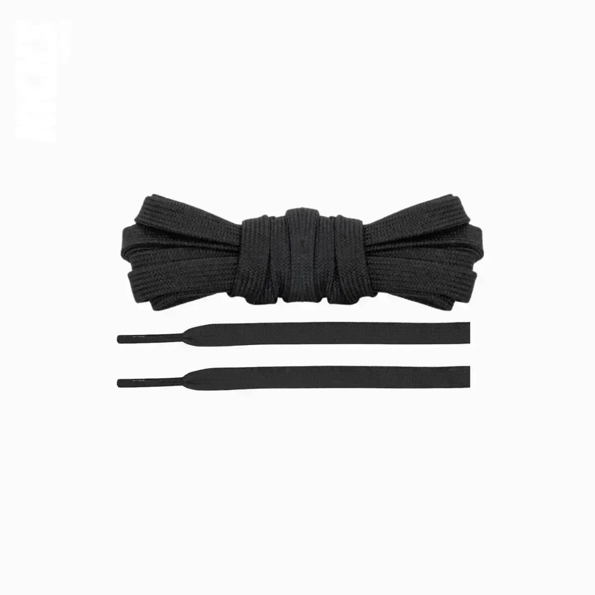 Black replacement laces for Asics Gel Quantum 180 lifestyle sneakers by Kicks Shoelaces