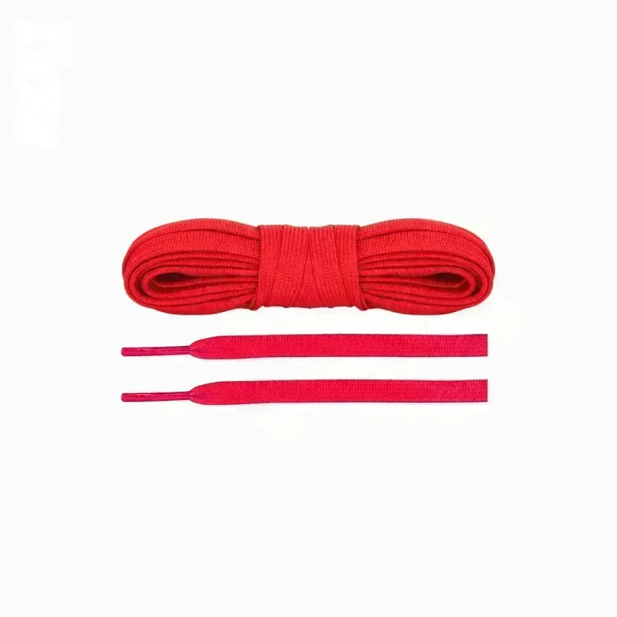 Red replacement laces for Asics Gel Quantum 180 lifestyle sneakers by Kicks Shoelaces