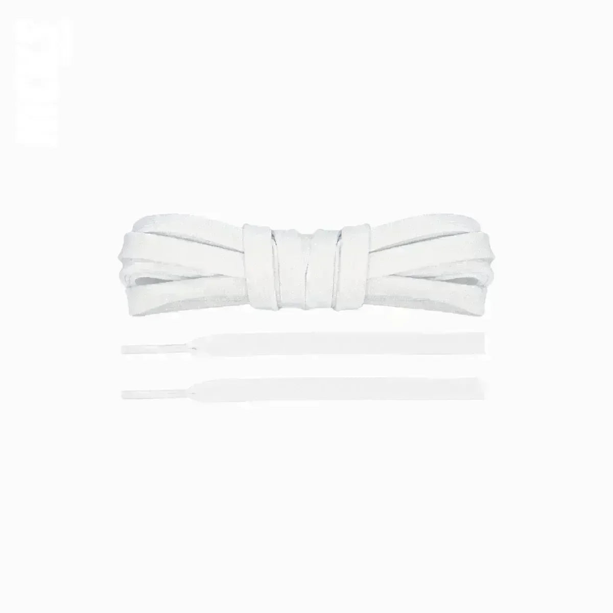 White replacement laces for Asics Gel Quantum 180 lifestyle sneakers by Kicks Shoelaces