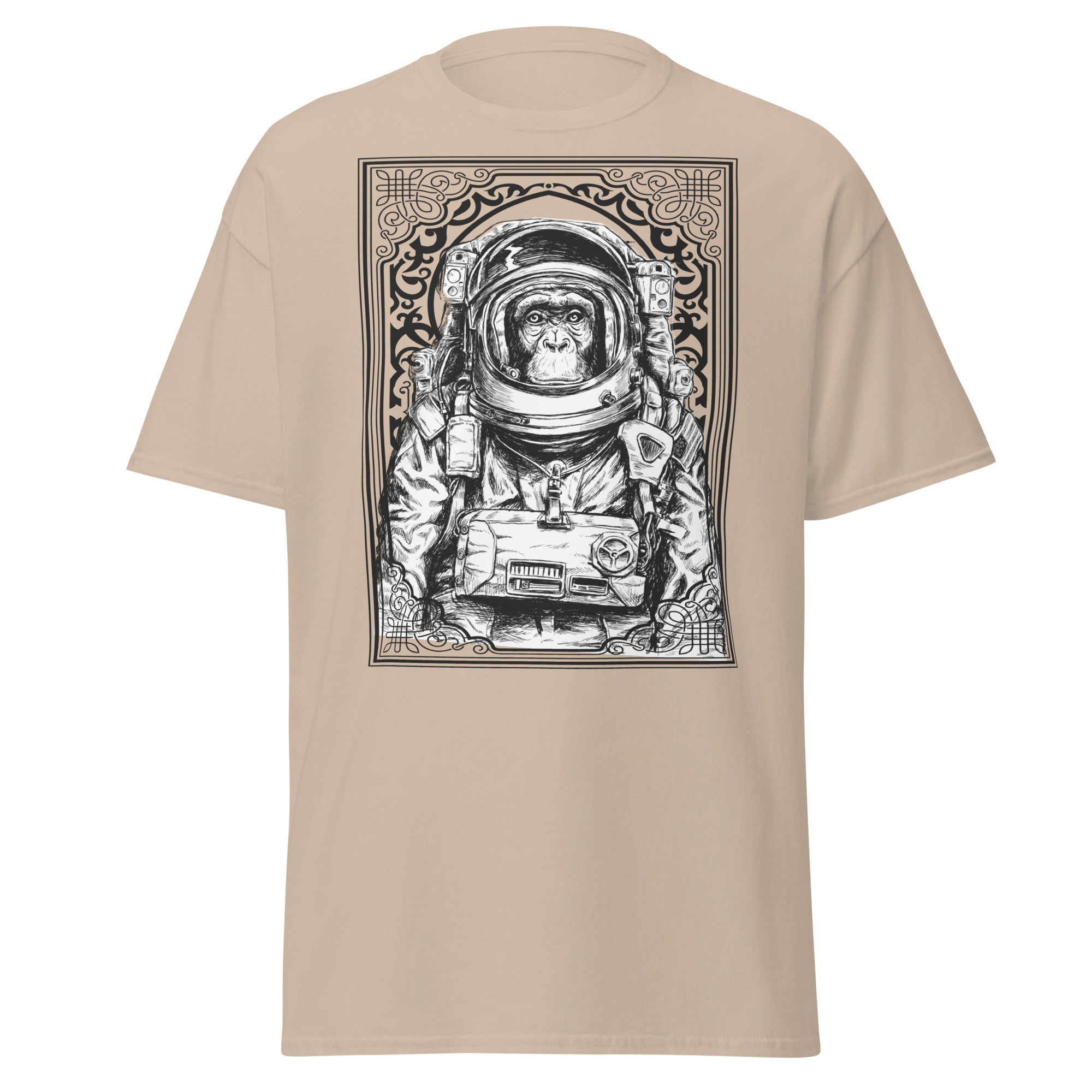 Astrochimp Mens Graphic Space Tee - Kicks Shoelaces